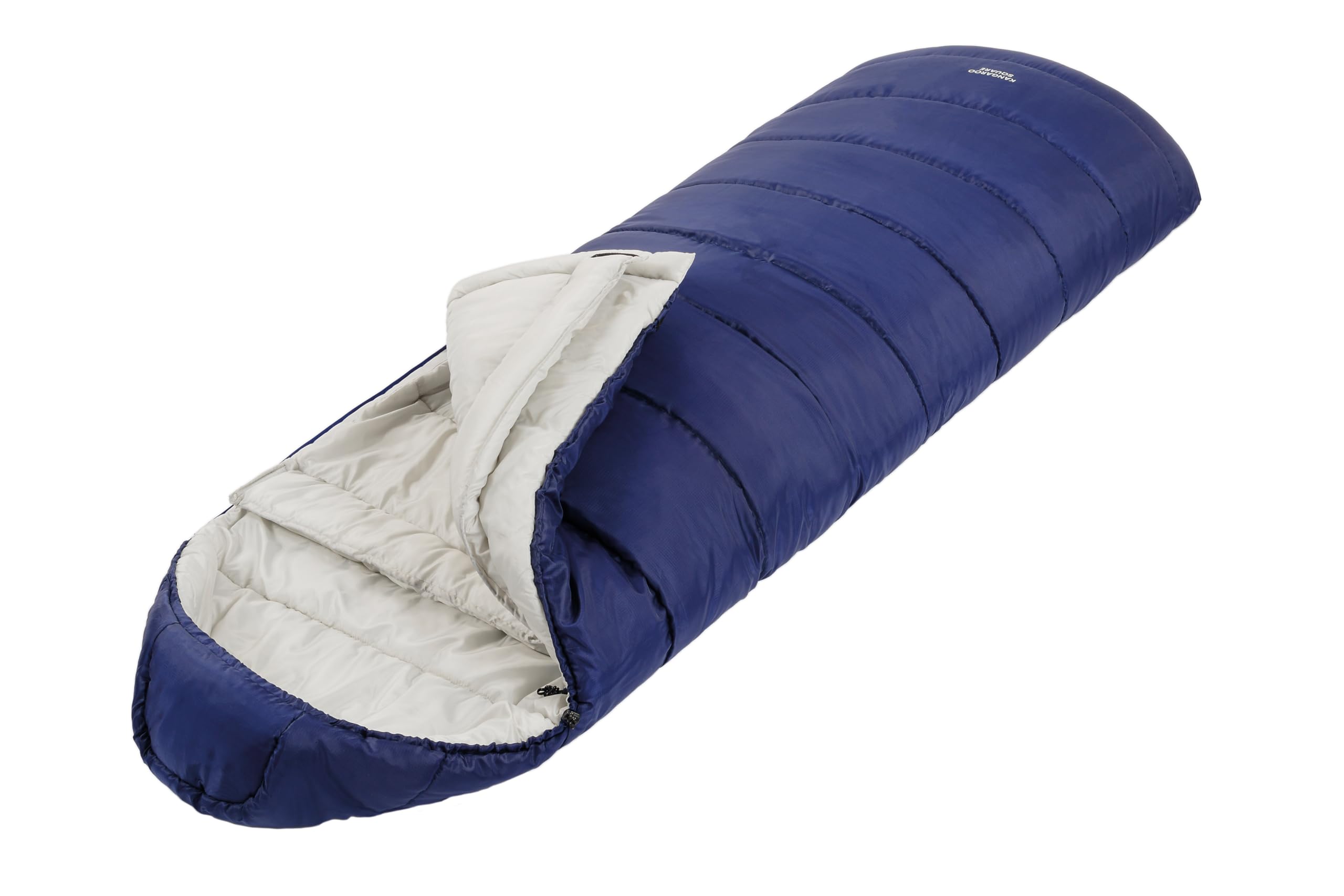 Kangaroo Square, Sacco Letto Unisex Adulto, Blu, Taglia Unica