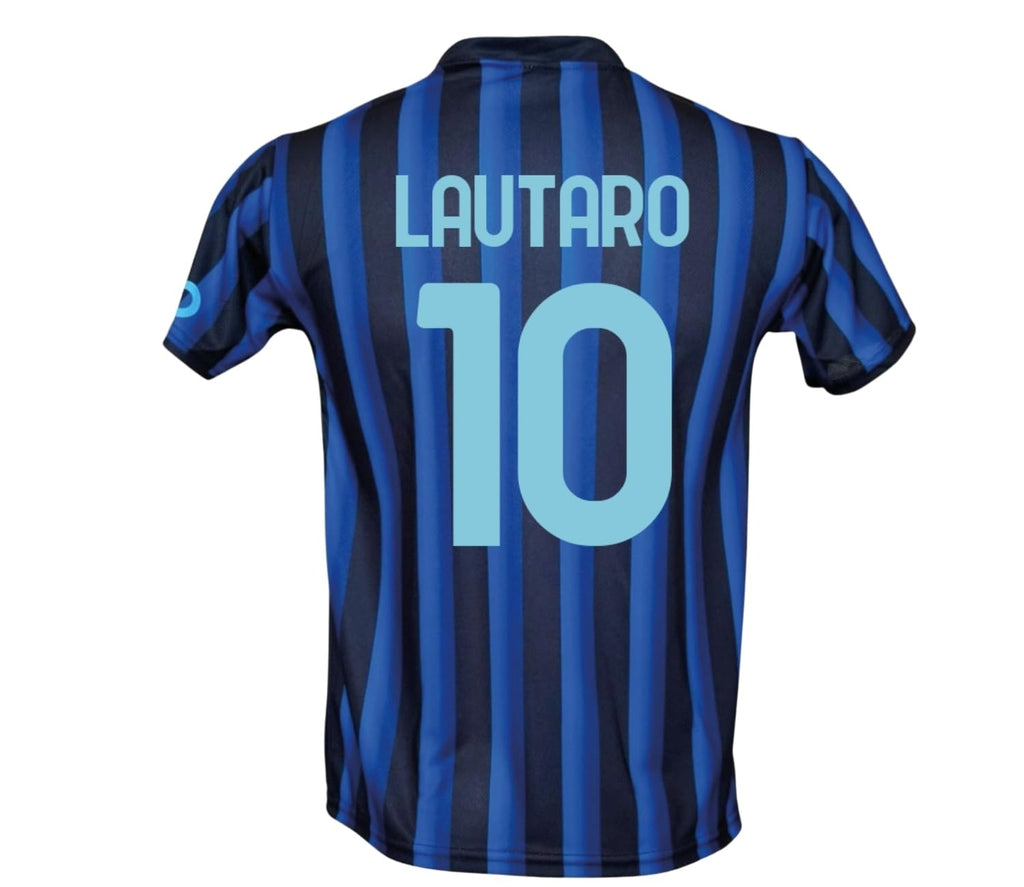 Maglia Inter Lautaro Martinez 10 Replica Ufficiale Autorizzata 2025-2026 Bambino (Taglie-Anni 2 4 6 8 10 12) Adulto (S M L XL XXL)