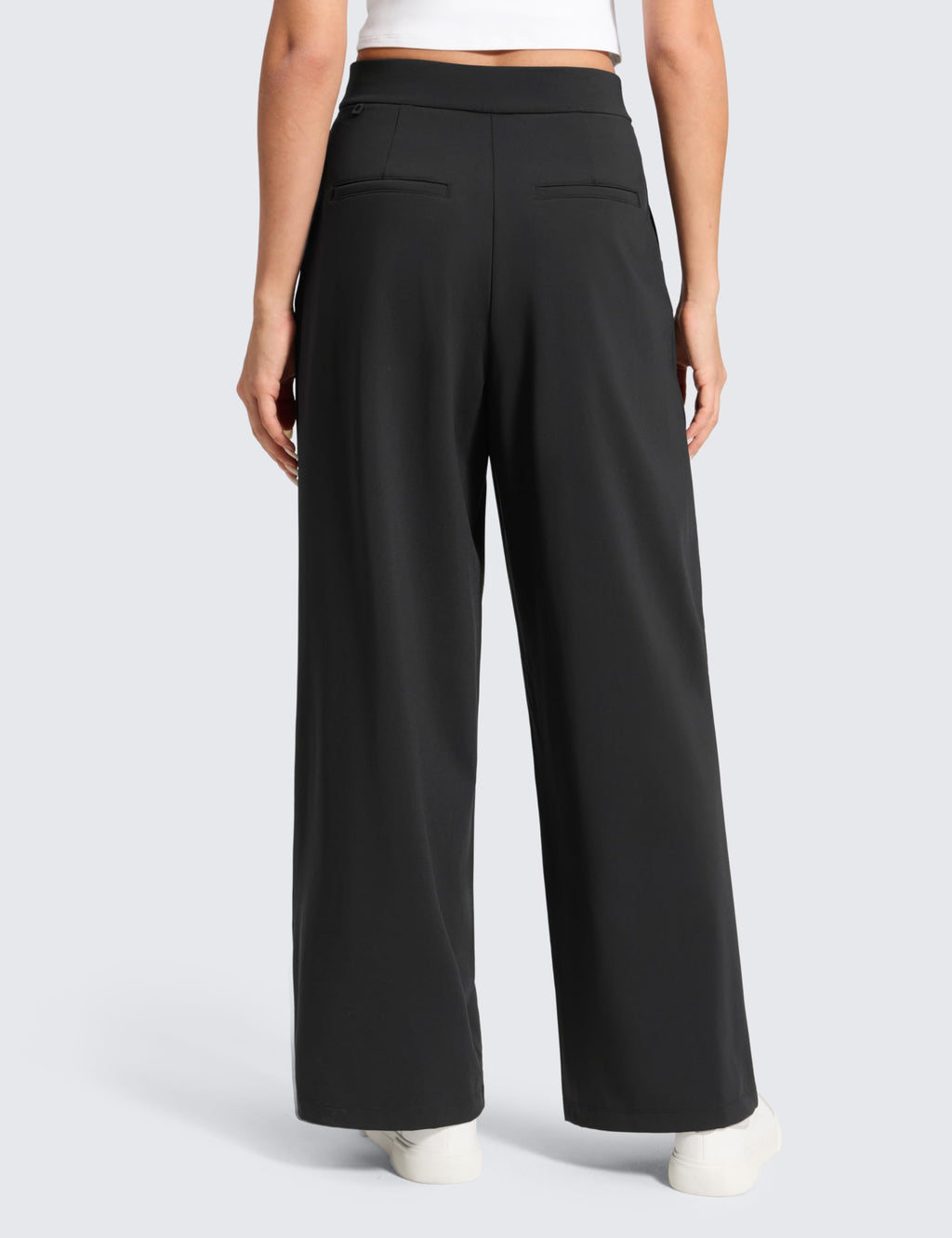 CRZ YOGA 4-Way Stretch Pantaloni da Lavoro Wide Leg Pantaloni da Donna