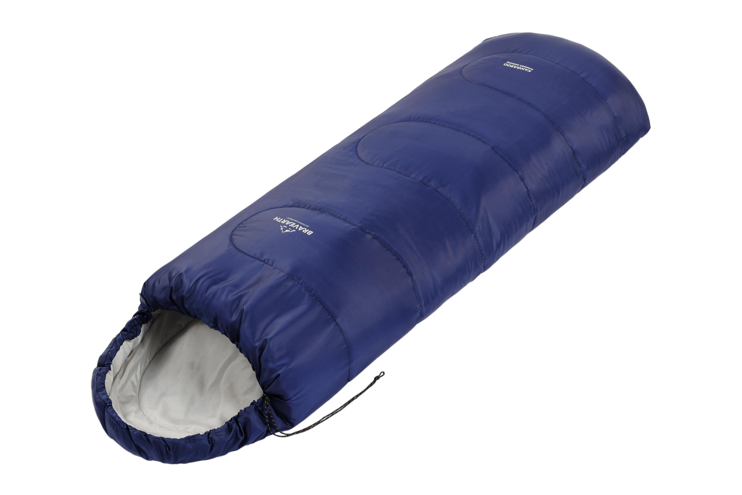 Kangaroo Square, Sacco Letto Unisex Adulto, Blu, Taglia Unica