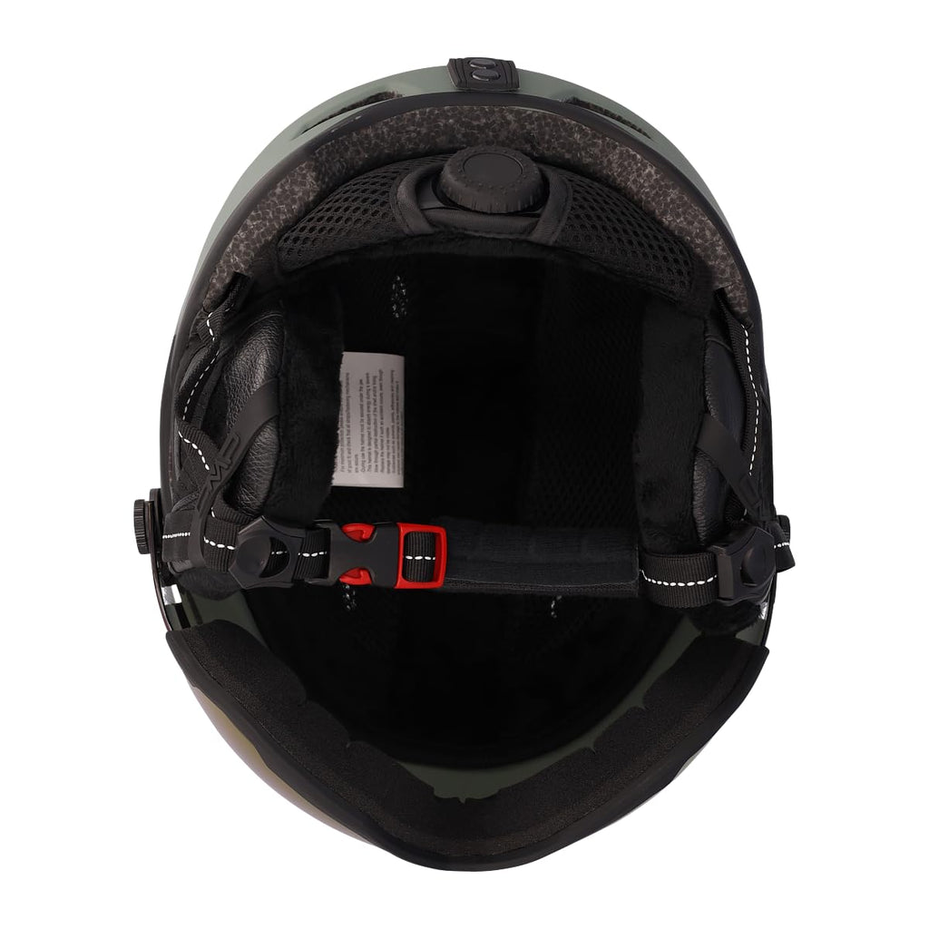 CMP Casco da sci Wa-2 con visiera, Unisex-Adulto, 38B4677