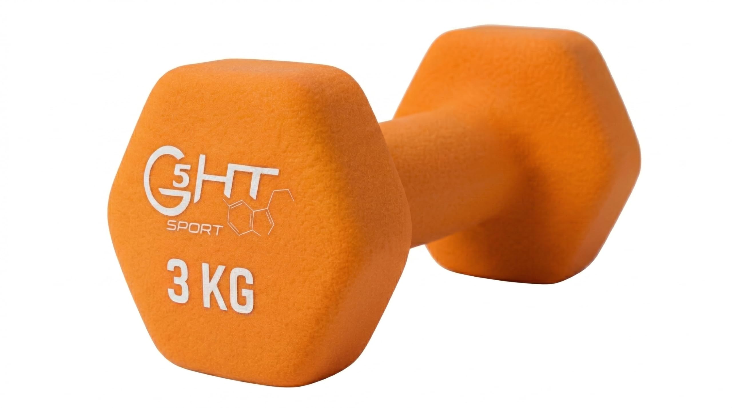 G5 HT SPORT Manubri O Manubrio in Neoprene da Palestra E Home Gym Antiscivolo da 0.5 a 6 kg Coppia O Singolo