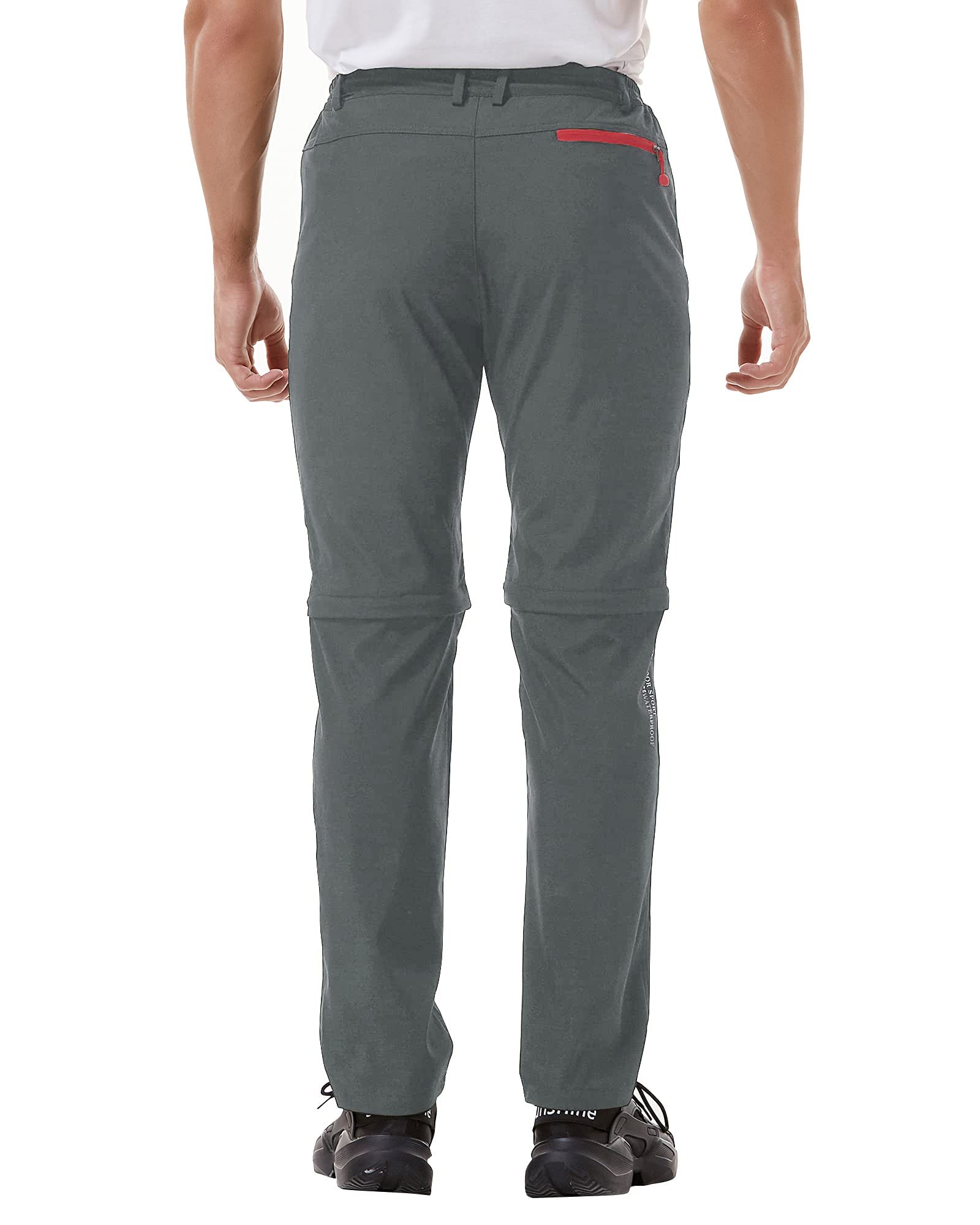 Zoerea Pantaloni Trekking Uomo Asciugare Rapidamente Traspiranti Convertibile Pantaloncini Primavera Estate Sottile All'aperto Alpinismo Escursionismo Calzoni