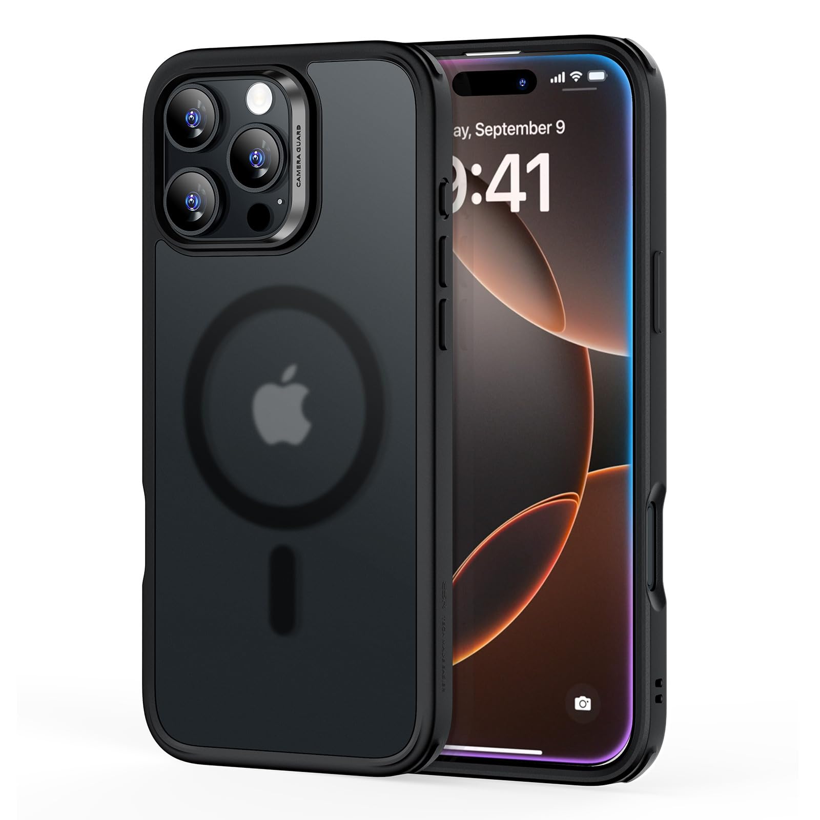 ESR Cover per iPhone 17 Pro Max, Custodia per controllo della fotocamera, Compatibile con MagSafe, Protezione antiurto di livello militare, Angoli Air Guard ammortizzanti, Trasparente