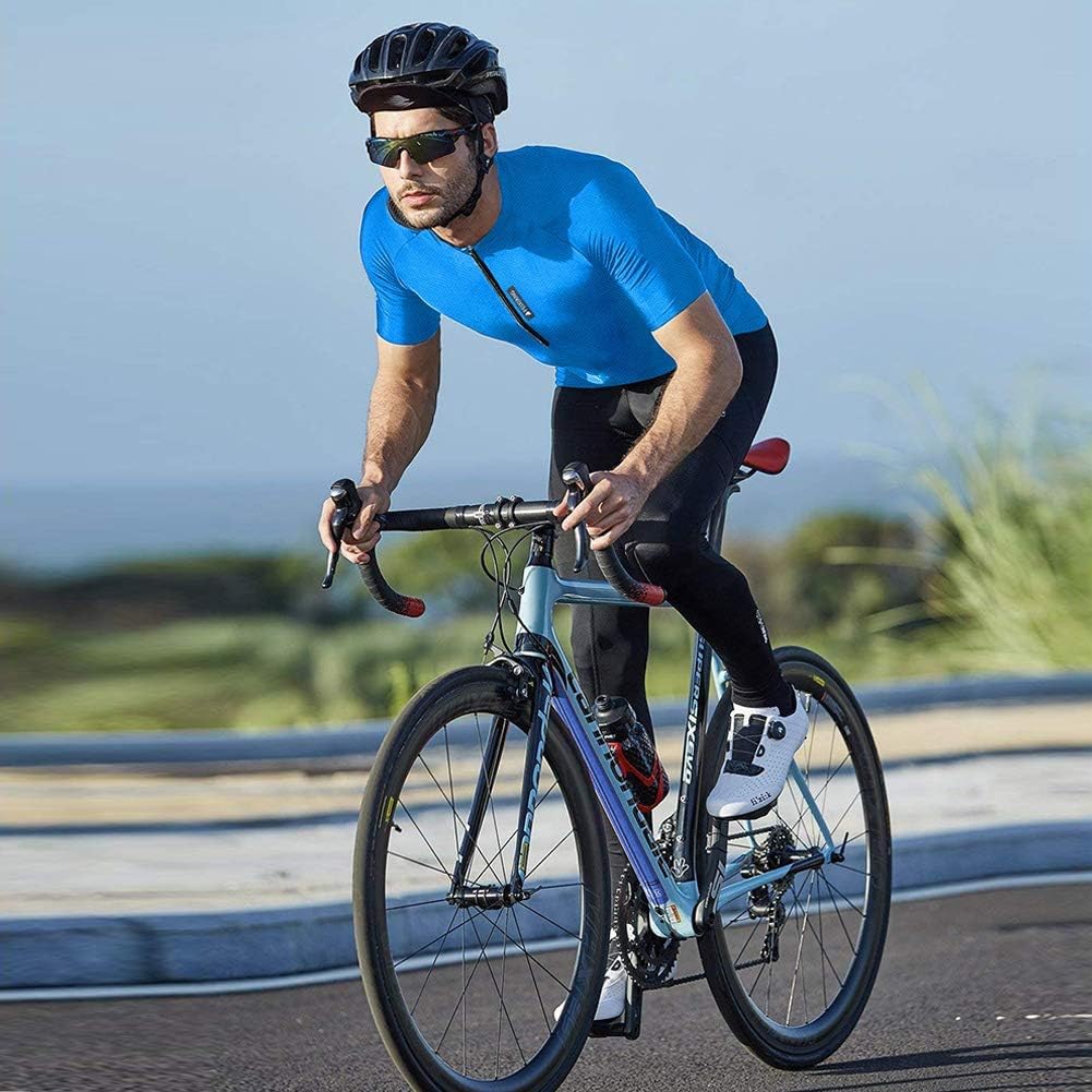 FEIXIANG Maglia Ciclismo Maniche Corte,Maglietta Mountain Bike Uomo Asciugatura Veloce T-Shirt off-Road Sportswear Estate
