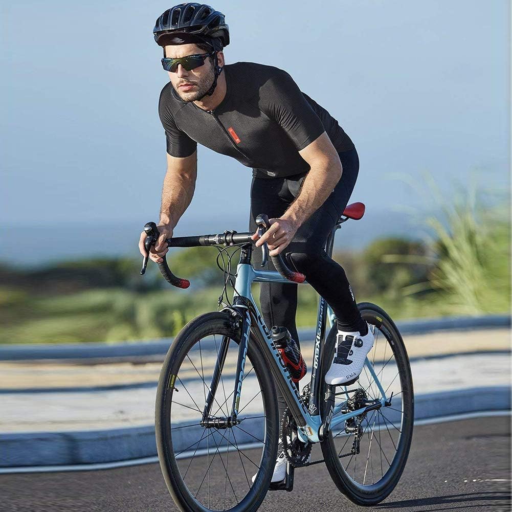 FEIXIANG Maglia Ciclismo Maniche Corte,Maglietta Mountain Bike Uomo Asciugatura Veloce T-Shirt off-Road Sportswear Estate