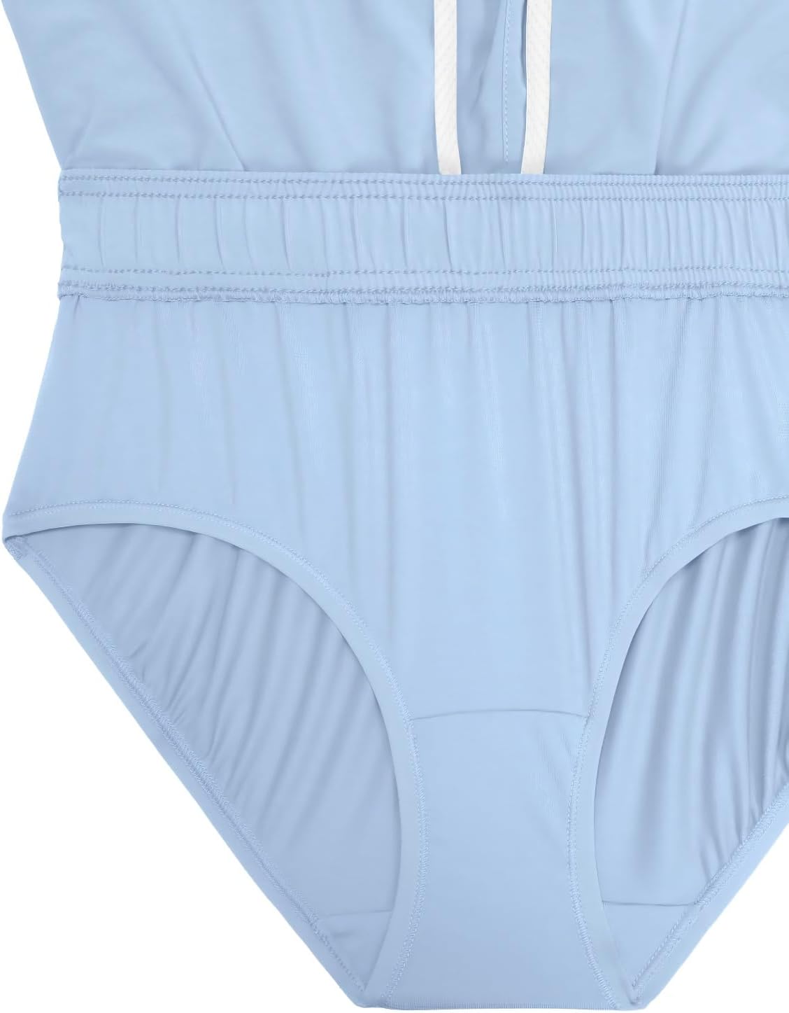 CRZ YOGA Donna 3” Vita Media Nuoto Pantaloncini Spacchetti Laterali Costume da Bagno Asciugatura Rapida con Fodera Tasche