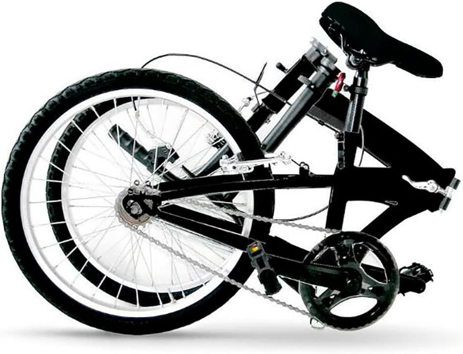 Nilox, Bike X0, Bici Pieghevole, Facile da Trasportare, Design Moderno, con Telaio Opaco in Acciaio, Bicicletta Leggera, 12 kg di Peso, con Cerchi in Alluminio da 20"