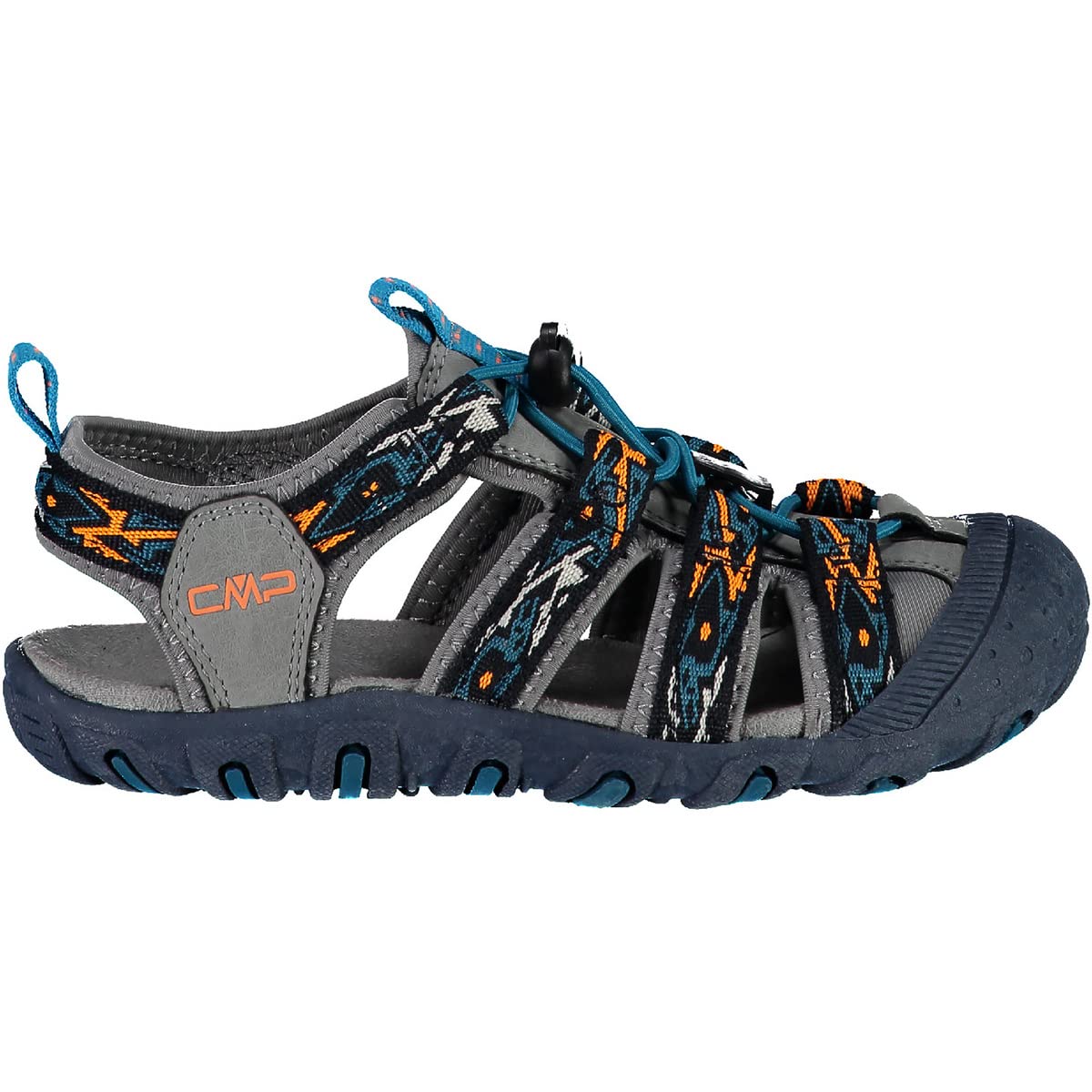 CMP Kids Sahiph Leather Hiking Sandal Sandali da trekking ed escursionismoUnisex - Bambini e ragazzi