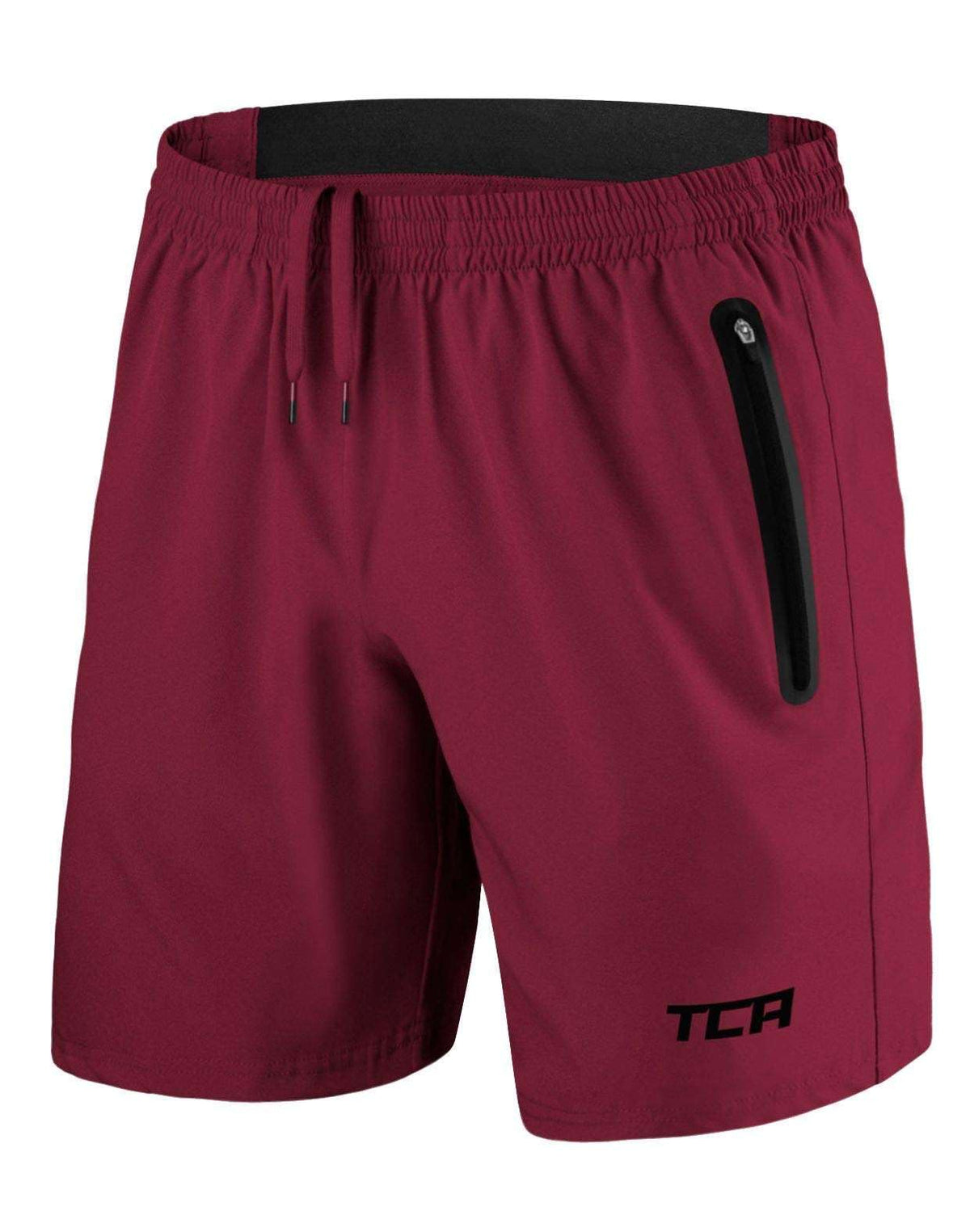 TCA Elite Tech Pantaloncini Palestra Uomo con Tasche Laterali - Pantaloncini Running Uomo - Pantaloni Corti Sportivi da Corsa e Allenamento - Abbigliamento Sportivo