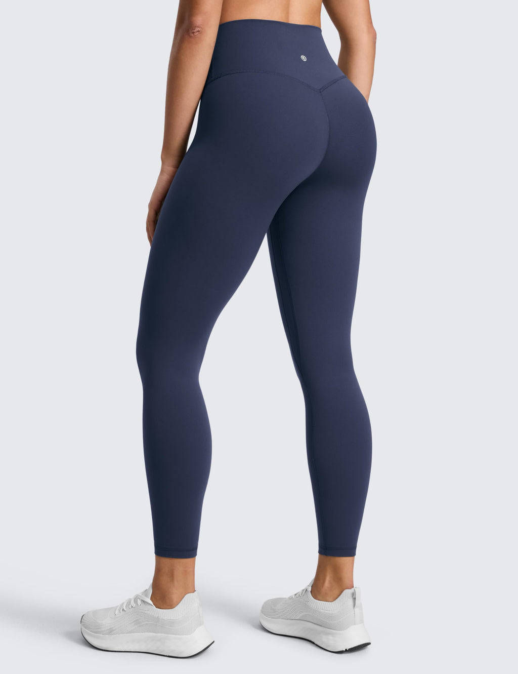 CRZ YOGA SculptAir No Frontale Cucitura Yoga Leggings 64cm - Alto Sciancrato Donna Allenamento Pantaloni