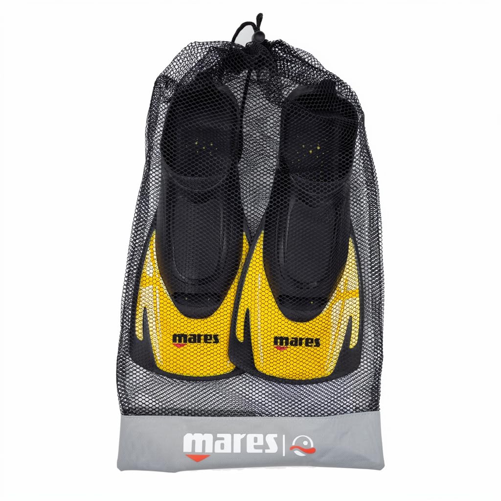 Mares Hermes – Pinne corte versatili unisex per nuoto e immersione, pinne piscina leggere e confortevoli con scarpetta aperta