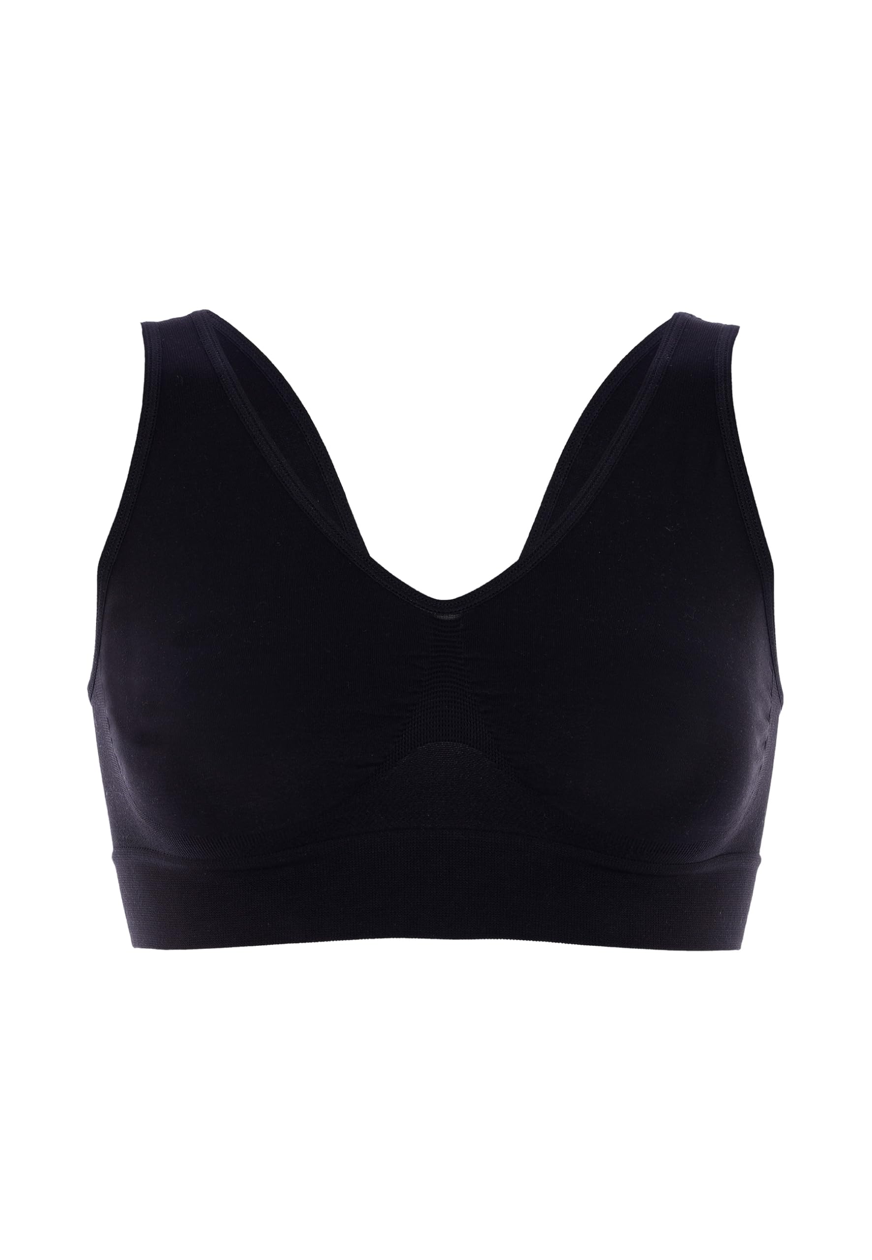 Lovable Reggiseno Senza Ferretto Invisibile | Brassière, Top Sportivo, Sport Yoga in Microfibra Senza Cuciture | Seamless | Active Comfort Donna