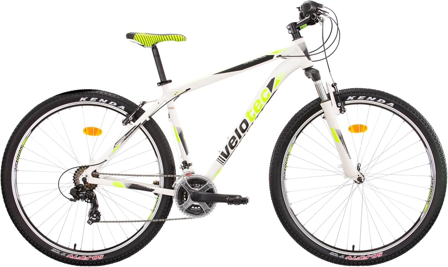 Multibrand Velotec PRO Mountain Bike in alluminio da 26/27.5/29 pollici, V-Brake, unisex, adatta per 155–190 cm