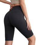 Leggins Anticellulite Donna, Leggings Sportivi Lunghi Compressione Push Up Glutei, Vita Alta Opachi Yoga Pilates Fitness