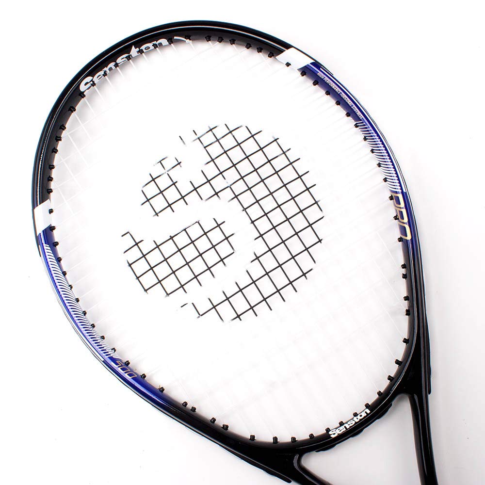 Senston Racchetta da Tennis da 27'', Racchette Tennis con Borsa, Grip da Tennis, Smorzatore di Vibrazioni, Presa e Controllo Eccellenti