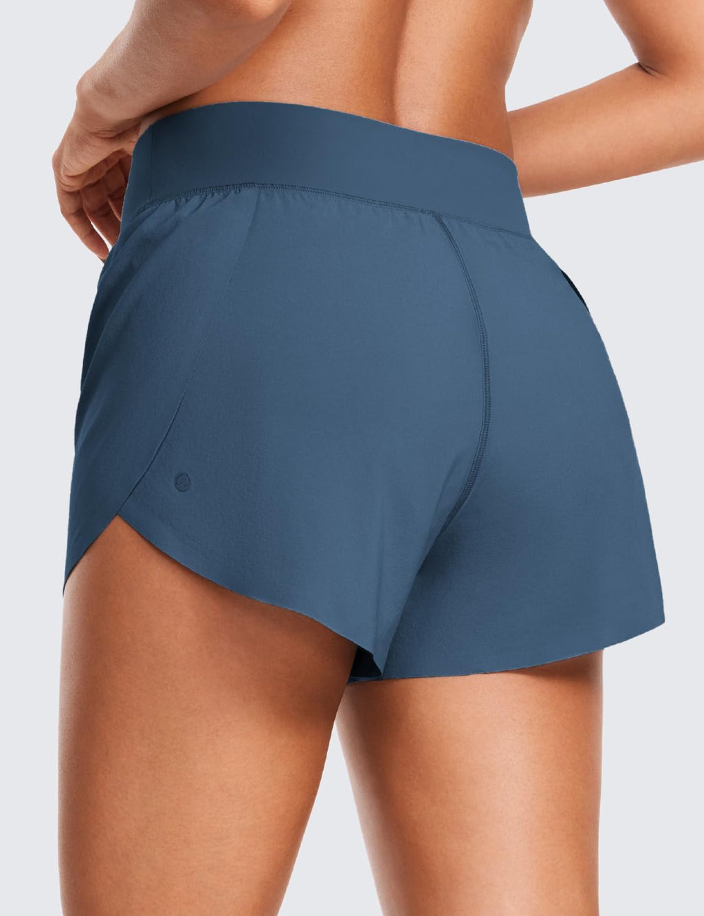CRZ YOGA Pantaloncini da Corsa Dolphin a Vita Alta da Donna Divisione Alta