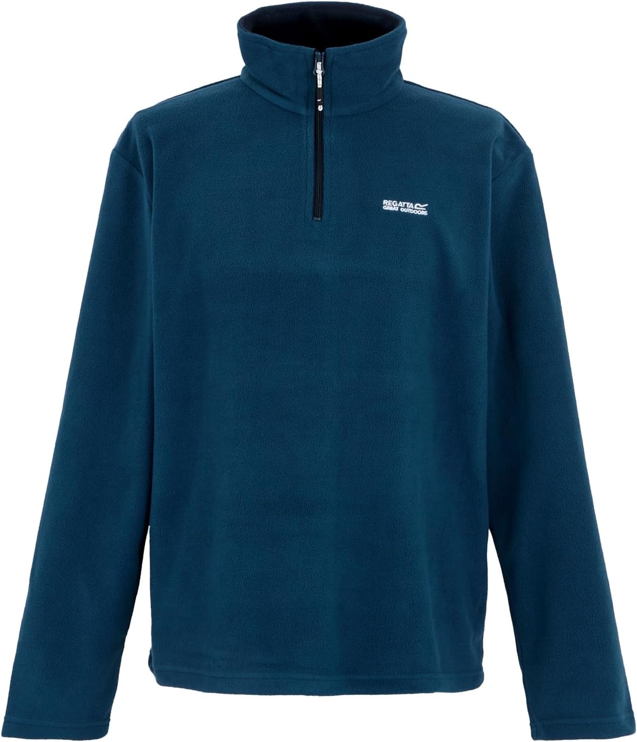 Regatta Uomo Felpa con Zip in Pile Thompson, Black