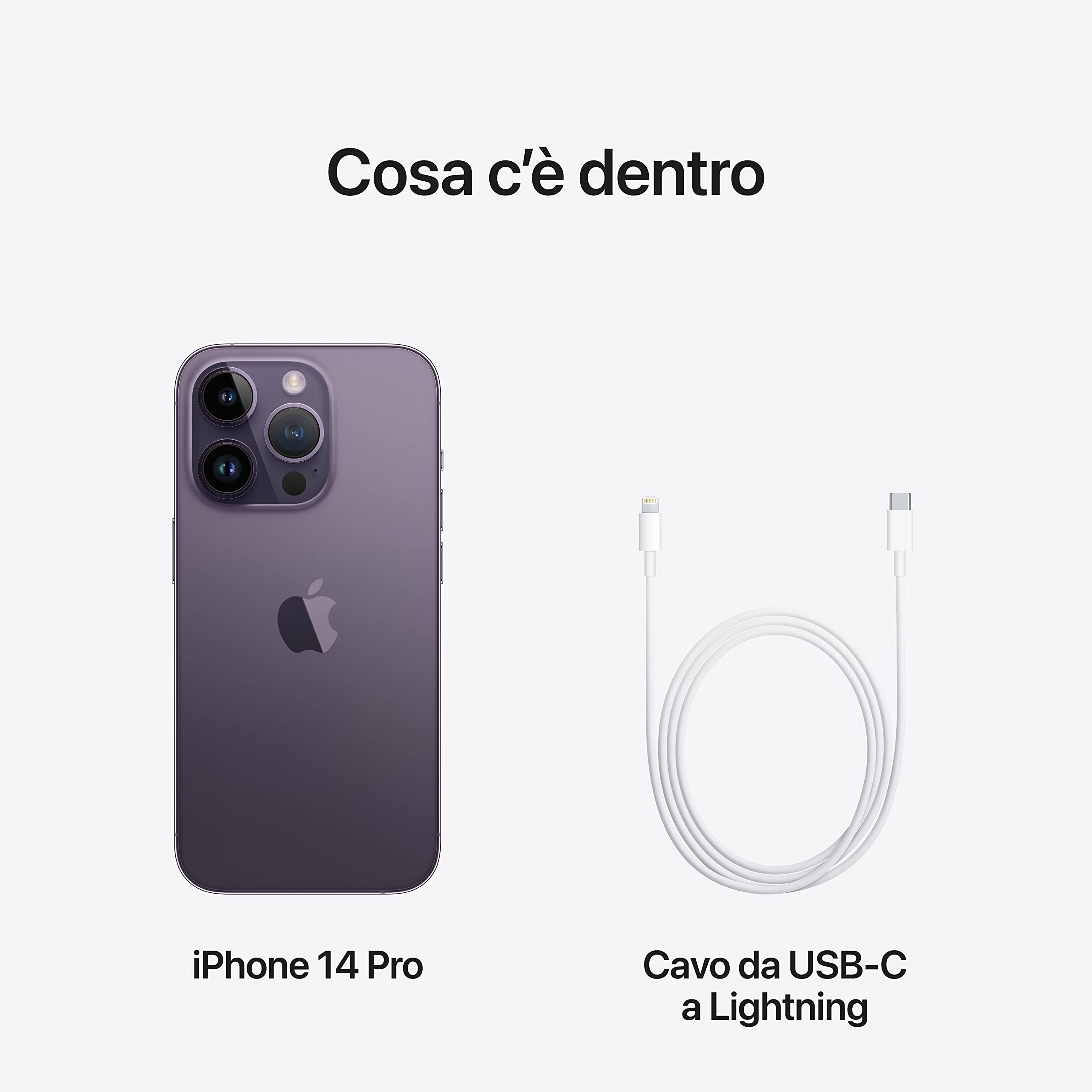Apple iPhone 14 Pro 256GB - Viola Scuro (Ricondizionato)