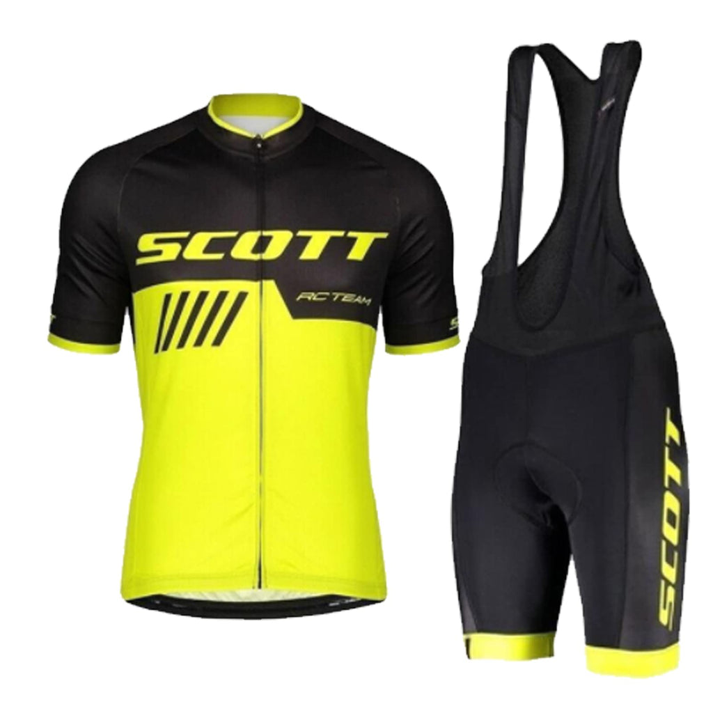 Abbigliamento Ciclismo da Uomo Maniche Corte Completo Bici Completo Ciclismo Manica Corta Tuta Ciclismo Uomo Pantaloncini con Bretelle in Gel 3D Traspirante e ad Asciugatura Rapida