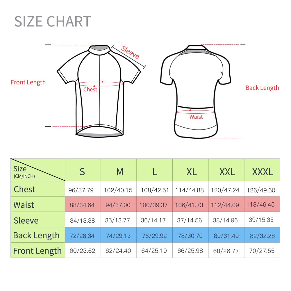 FEIXIANG Maglia Ciclismo Maniche Corte,Maglietta Mountain Bike Uomo Asciugatura Veloce T-Shirt off-Road Sportswear Estate