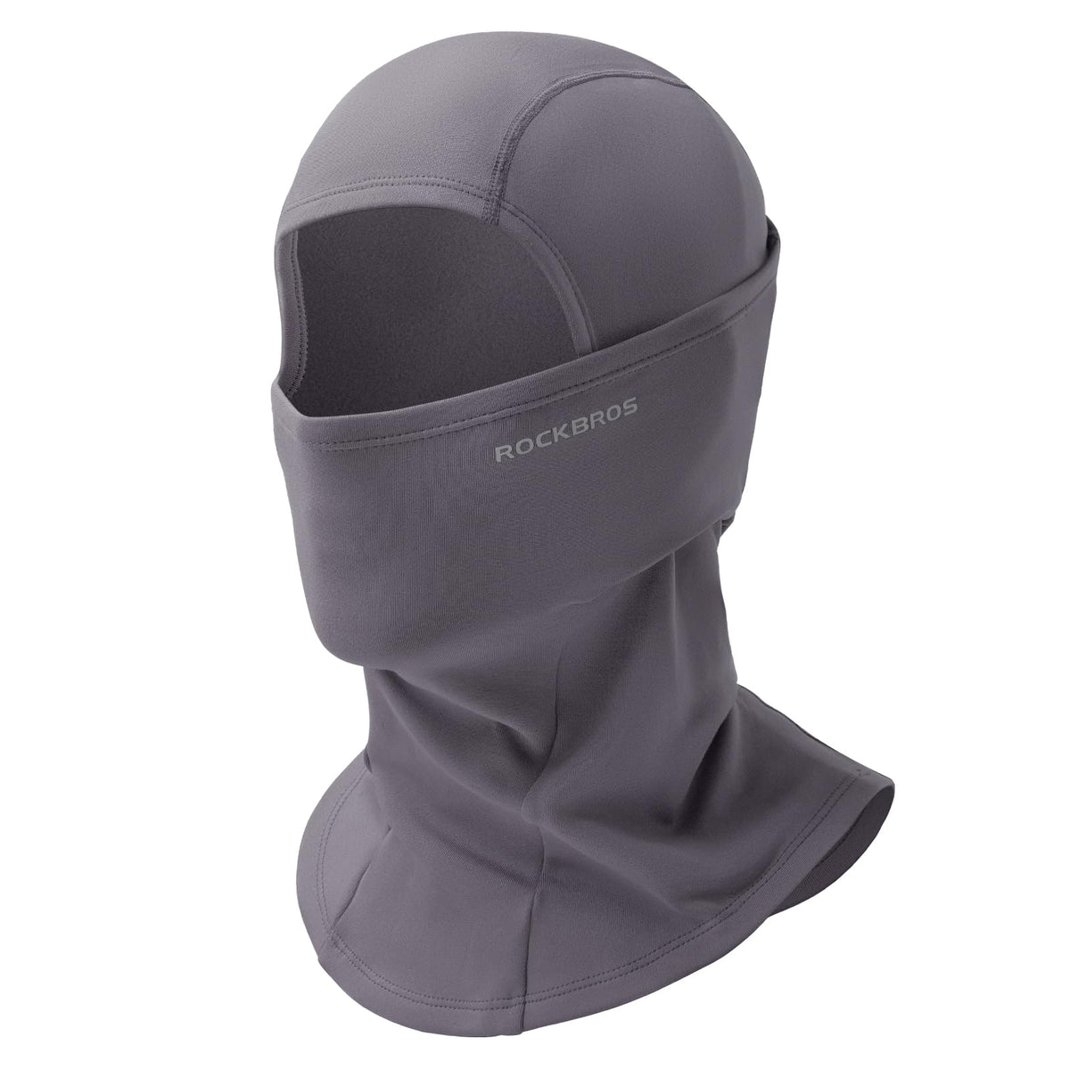 ROCKBROS Passamontagna Moto Invernale Termico con Pile Balaclava Sottocasco Caldo Multifunzionale per Ciclismo Sci Antivento Traspirante Unisex Taglia Unica Logo Riflettente 4Colori