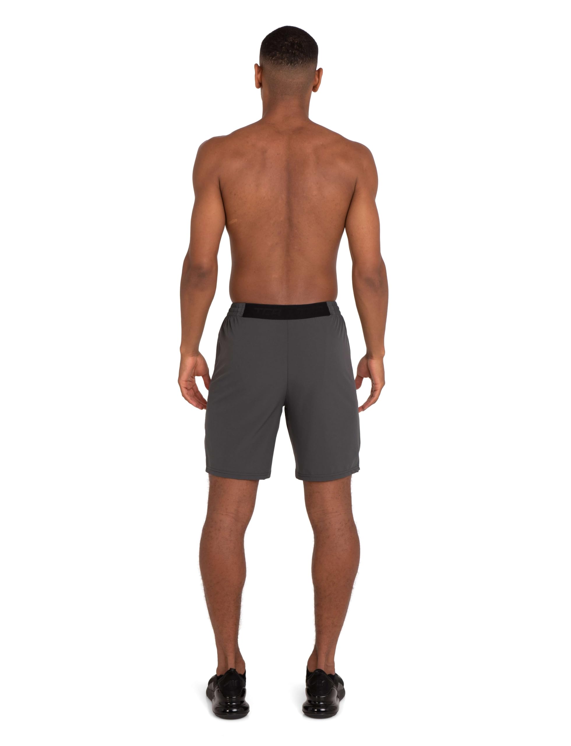 TCA Elite Tech Pantaloncini Palestra Uomo con Tasche Laterali - Pantaloncini Running Uomo - Pantaloni Corti Sportivi da Corsa e Allenamento - Abbigliamento Sportivo