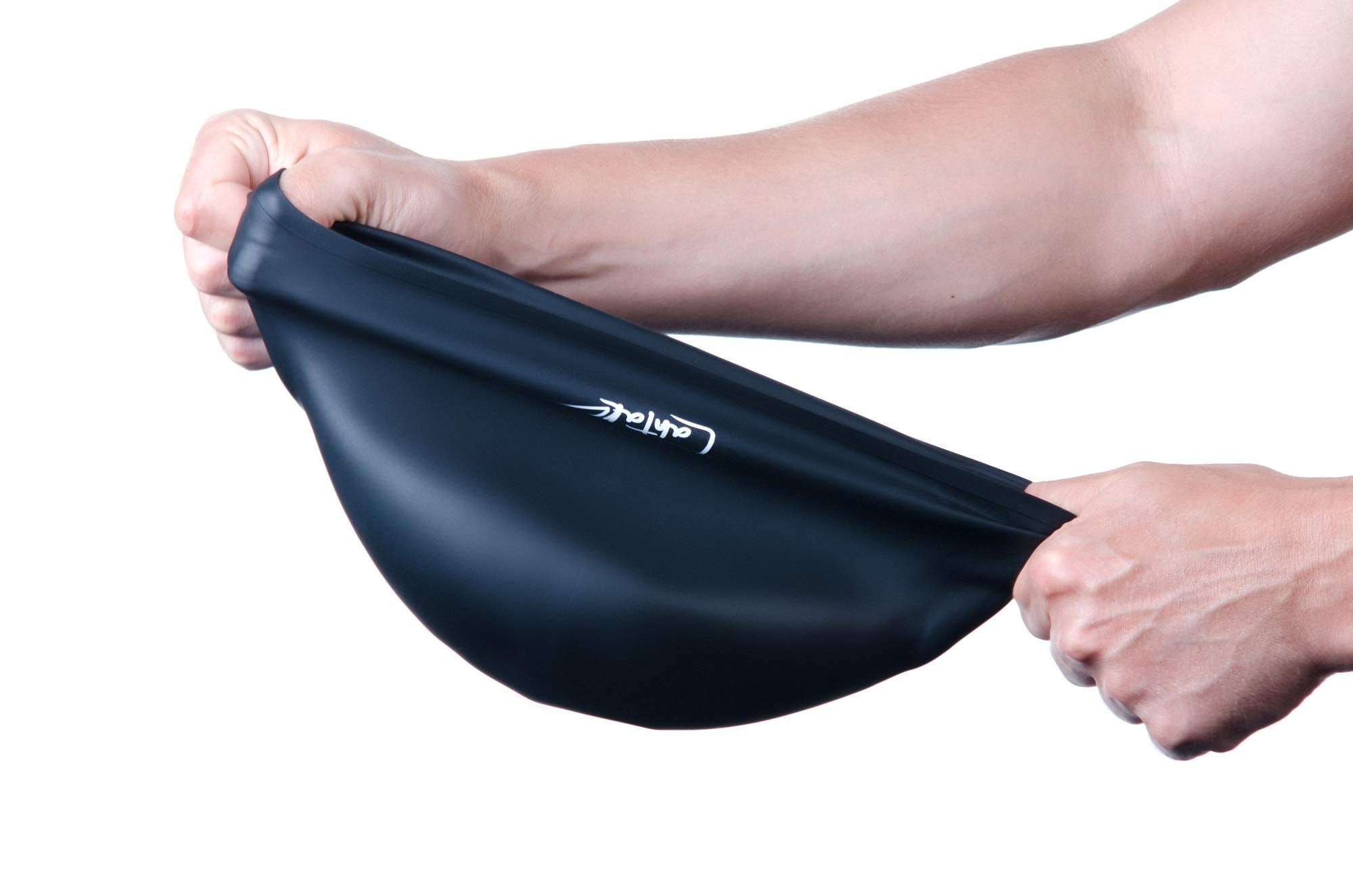 Cuffia da Nuoto per la Protezione delle Orecchie 3D - Cuffia Piscina Donna Uomo - Cuffia Nuoto Silicone Impermeabile - Cuffia Doccia Donna - Cuffia Piscina Capelli Lunghi e Corti