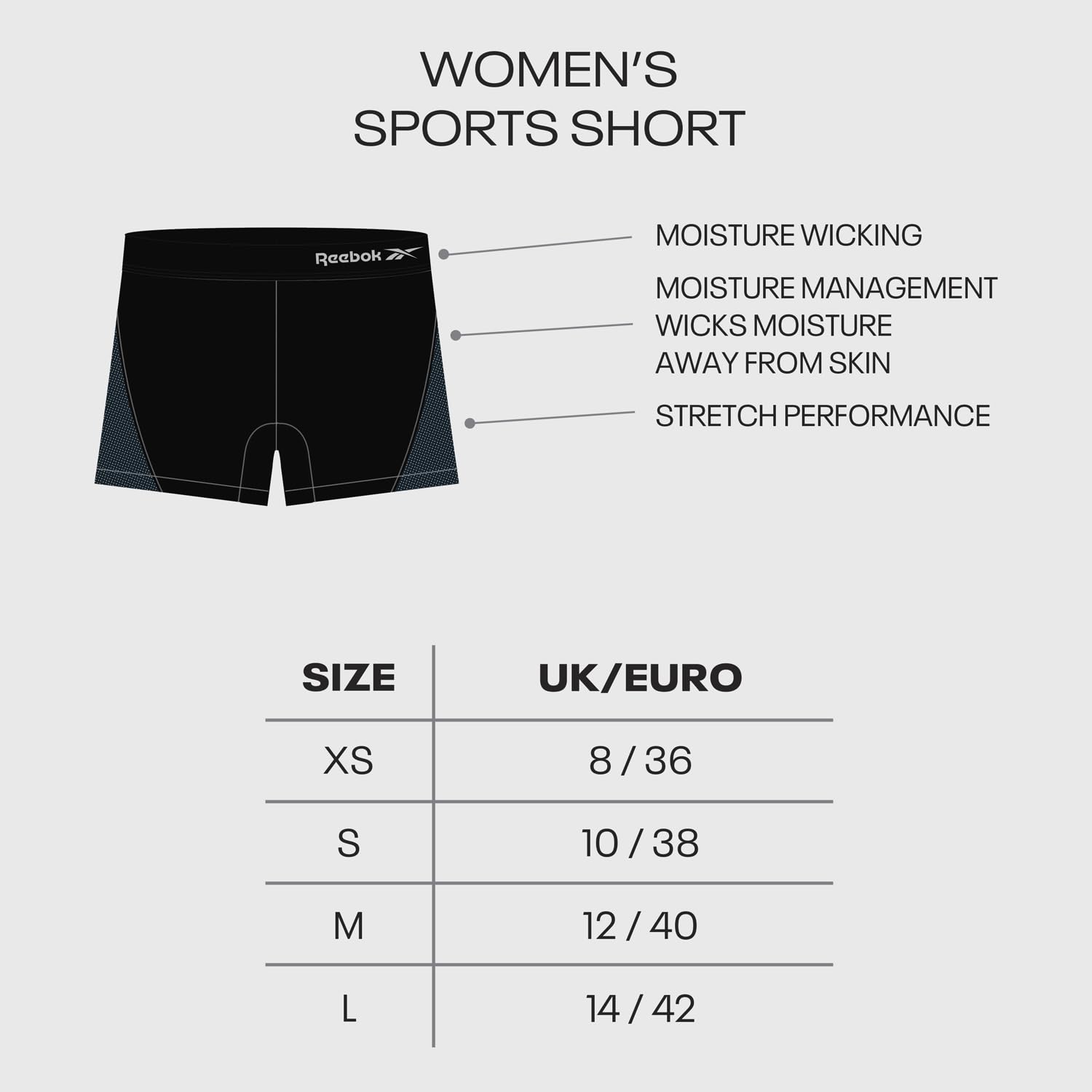 Reebok Joyner Calzoncini Donna