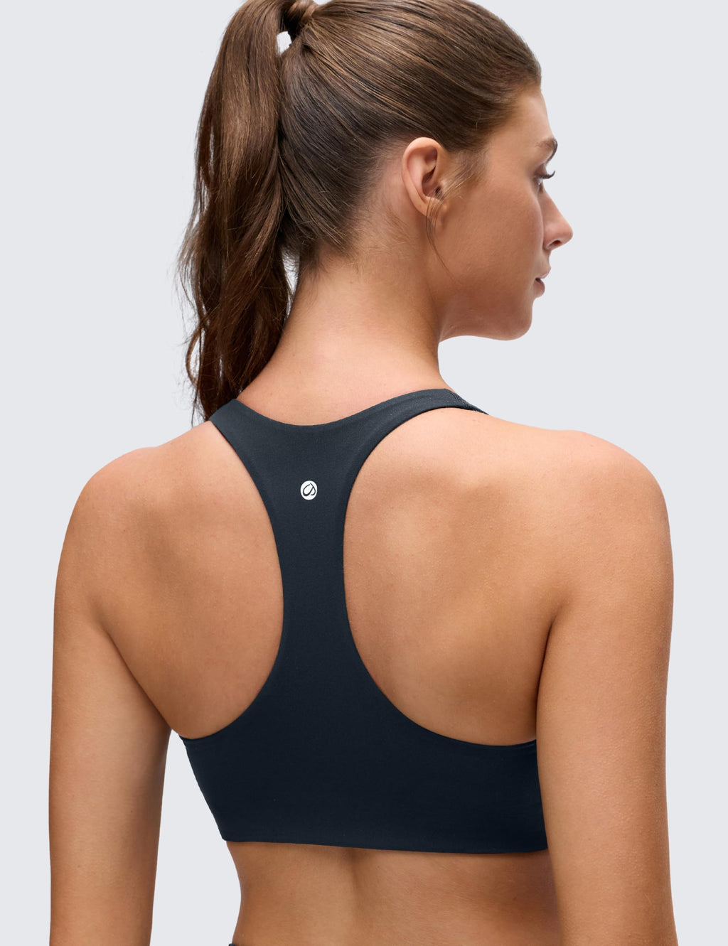 CRZ YOGA Butterluxe Donna V Collo Sportivo Reggiseni di Sostegno Racerback Imbottito Yoga Top
