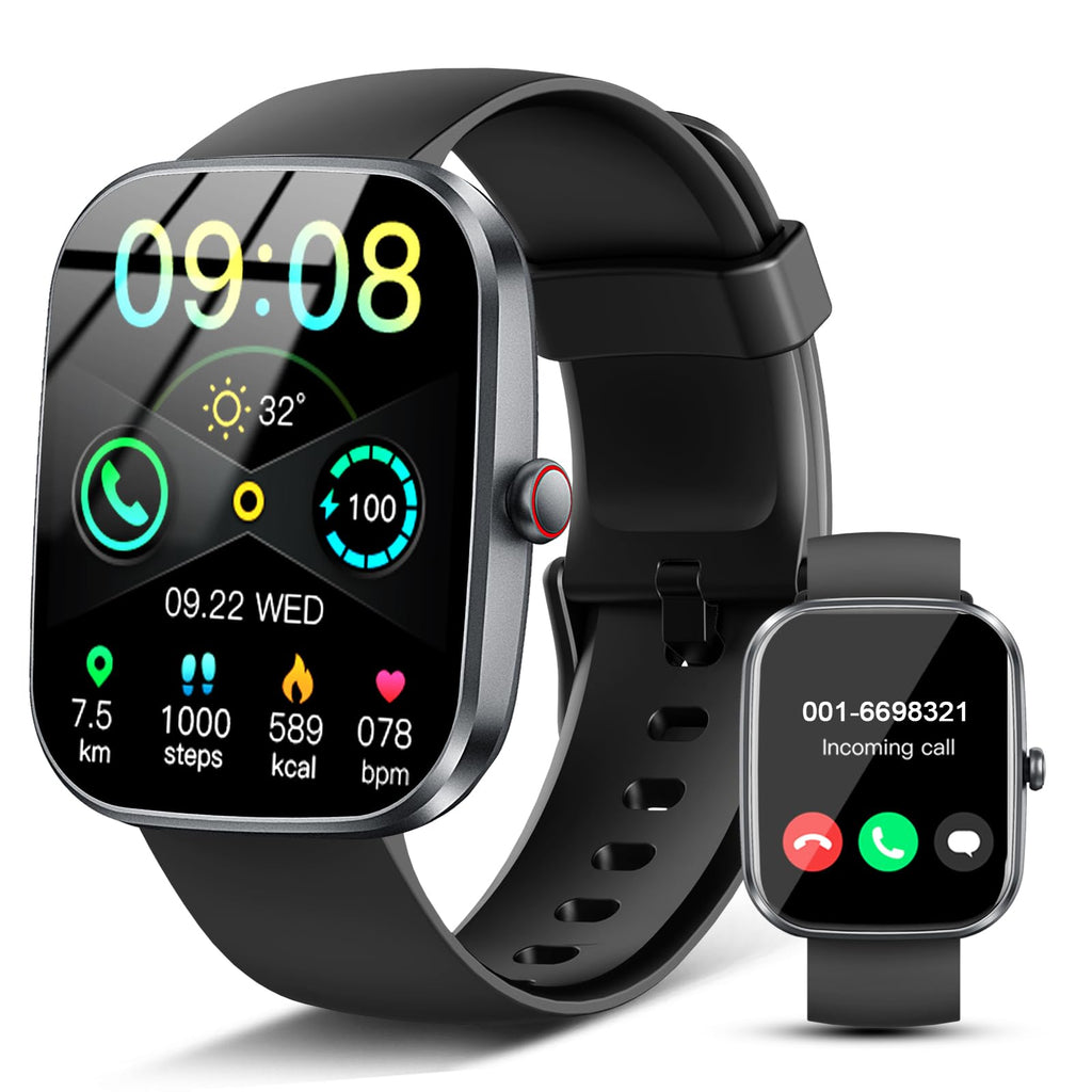Soudorv 2026 Smartwatch Uomo, Nuovo 1,91'' Orologio Intelligente Fitness con Chiamate Bluetooth, Smart Watch Tracker 100+ Modalità Sportive per Cardiofrequenzimetro,SpO2, Smart Watch per Android iOS