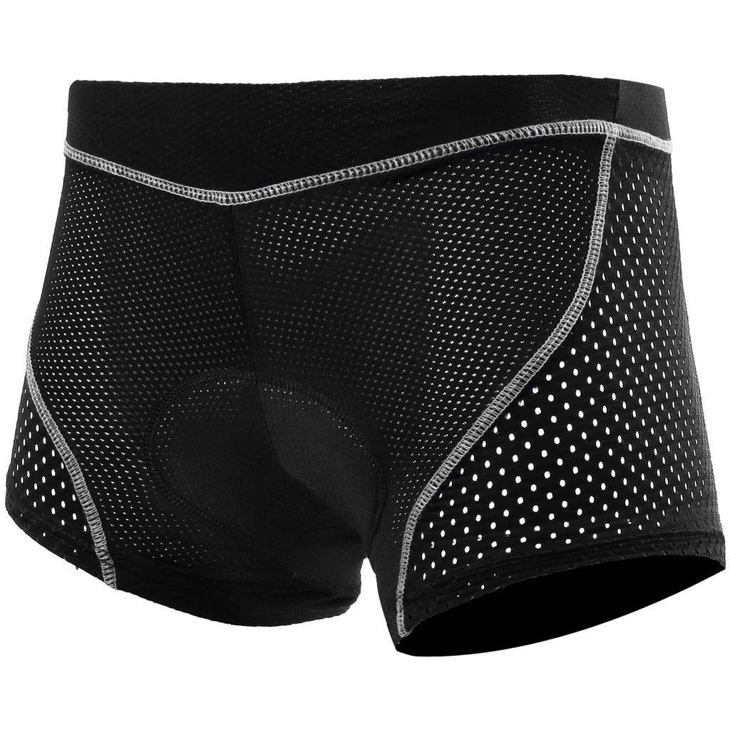 X-TIGER Cuissard cycliste homme avec rembourrage gel 5D respirant sous-vêtement caleçon de cyclisme pour vélo