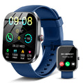 Smartwatch Uomo Militare, Orologio Smartwatch 1.43" con Chiamate Bluetooth, 100+ Modalità Sportive, Batteria 1000 mAh, Monitoraggio Sonno e Cardiofrequenzimetro, Torcia e Bussola per IOS/Android