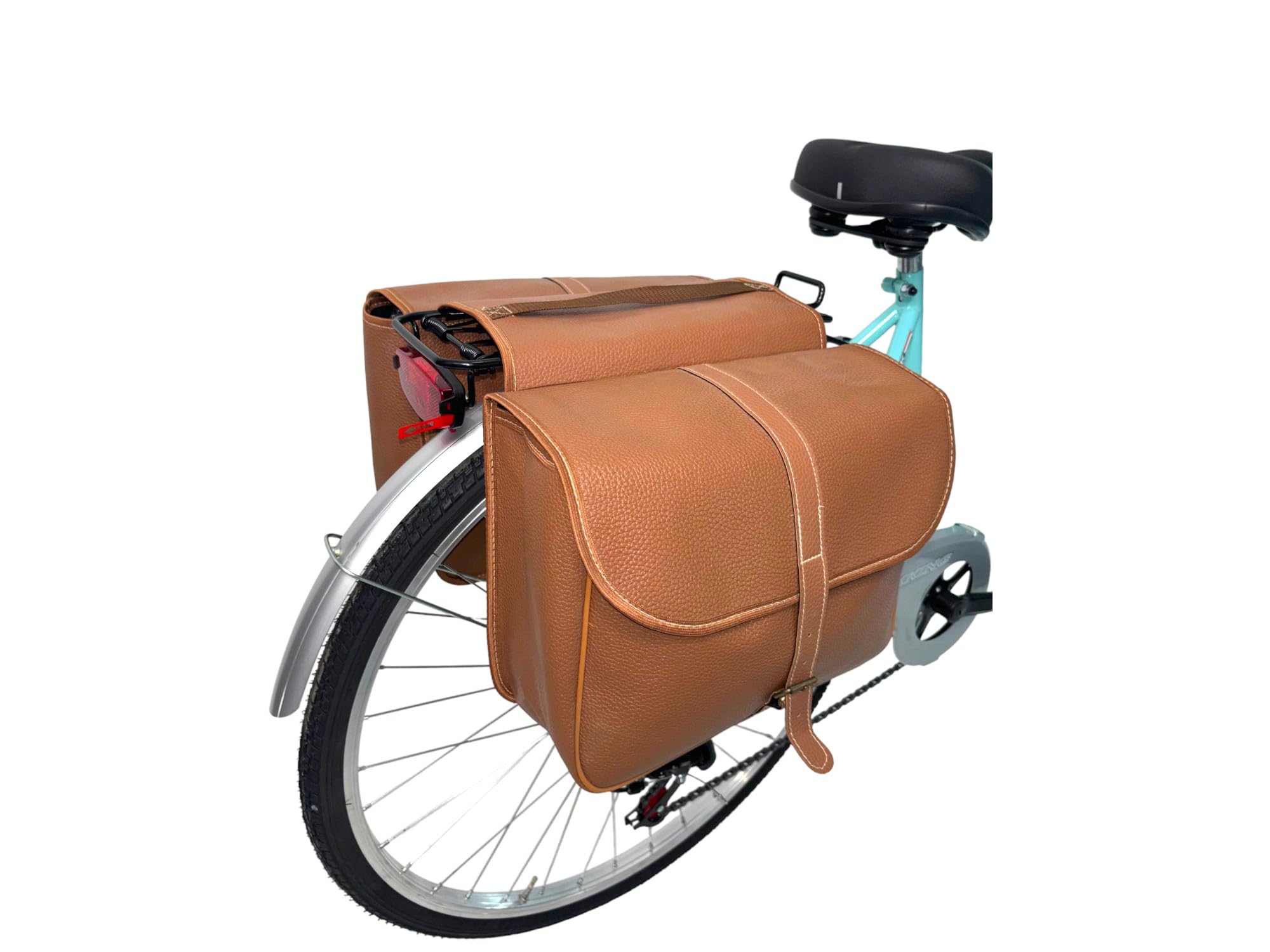MADICKS Bicicletta Donna da Passeggio Olanda Misura 28 Bici da città Vintage retrò con Cestino Tiffany Turchese Con Cambio
