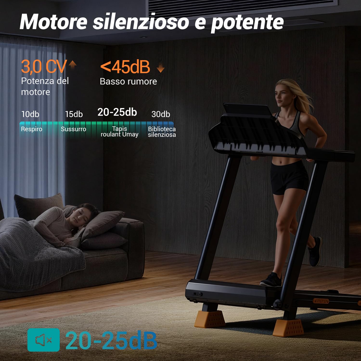 LONTEK Tapis Roulant Gain de Place avec Inclinaison de 15%, Tapis de Course Électrique 12KM/H, Tapis de Course Pliable pour la Maison avec Moteur 3.0 CV et Écran LED, Charge Maximale 136KG
