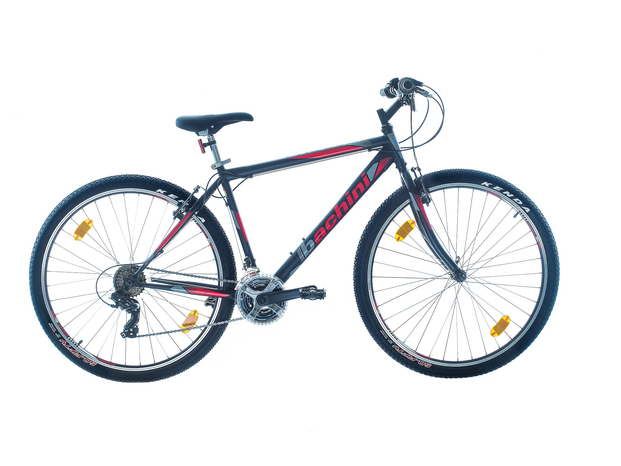 Multibrand Bachini PRO Mountain Bike da 26/27.5/29 pollici, V-Brake, unisex, adatta per 165–190 cm