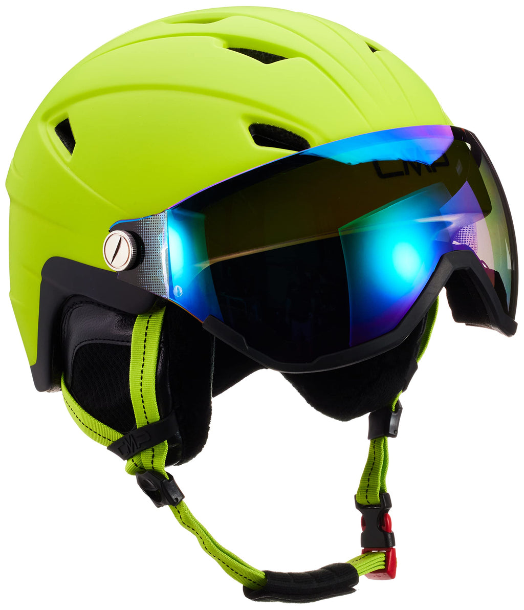 CMP Casco da sci Wa-2 con visiera, Unisex-Adulto, 38B4677