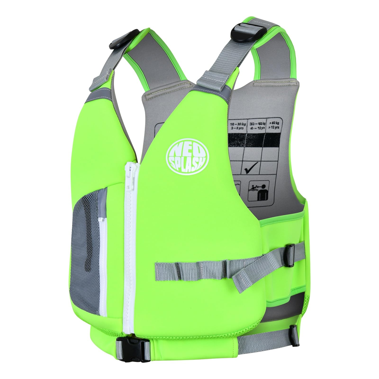 Aiuto al Galleggiamento Adulti, Giubbotto Solido, Ideale per Sport Acquatici, kayak, Sup, Canottaggio, Snorkeling