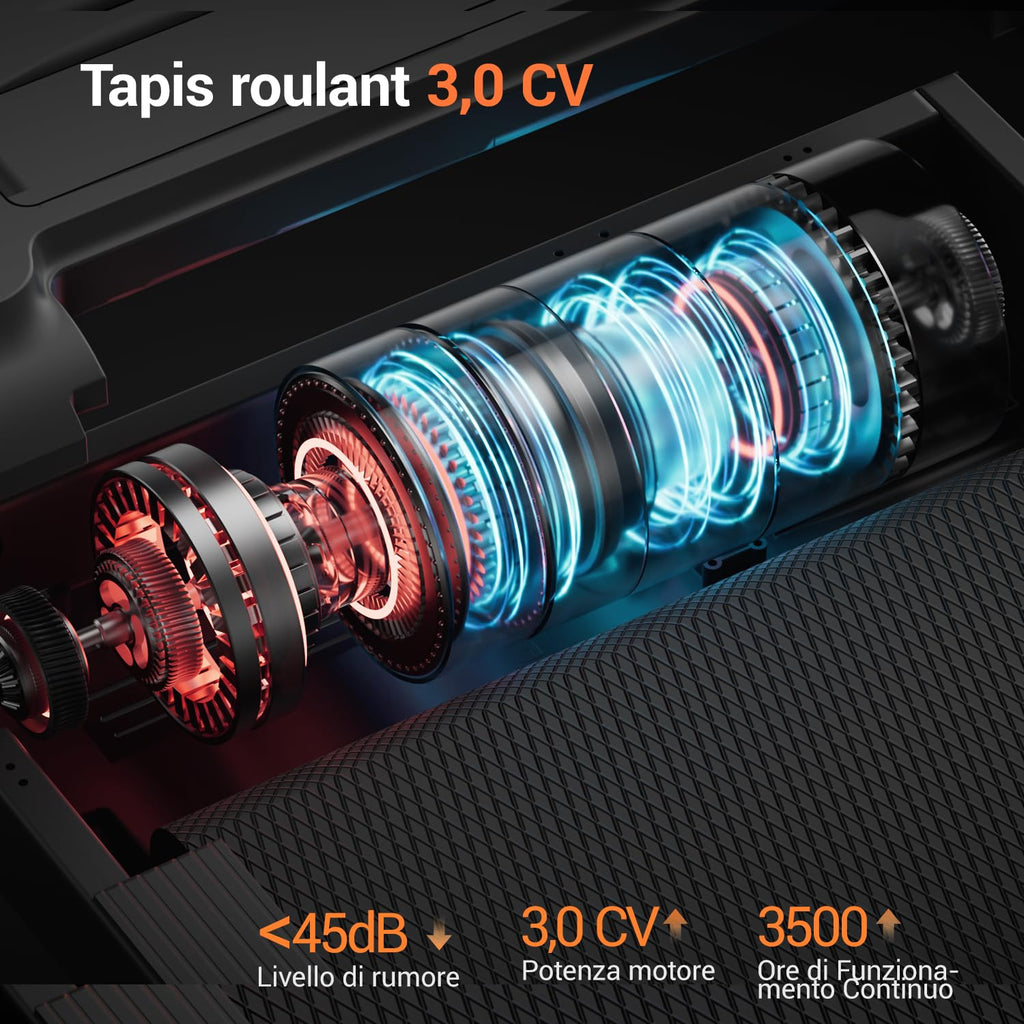 LONTEK Tapis Roulant Gain de Place avec Inclinaison de 15%, Tapis de Course Électrique 12KM/H, Tapis de Course Pliable pour la Maison avec Moteur 3.0 CV et Écran LED, Charge Maximale 136KG