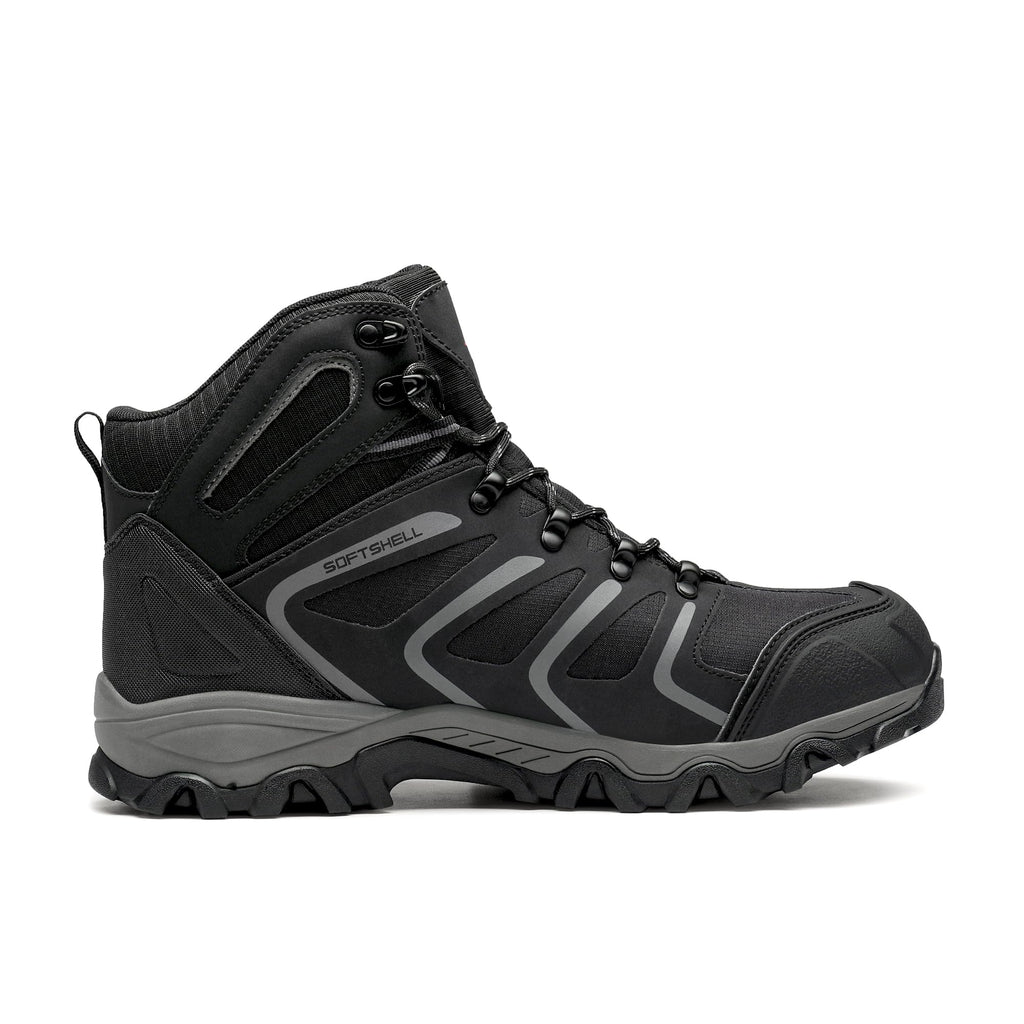 NORTIV 8 Stivali da Trekking da Uomo Escursionismo All'aria Aperta Scarpe da Trekking Scarponi Scarpe da Arrampicata Alpinismo Armadillo