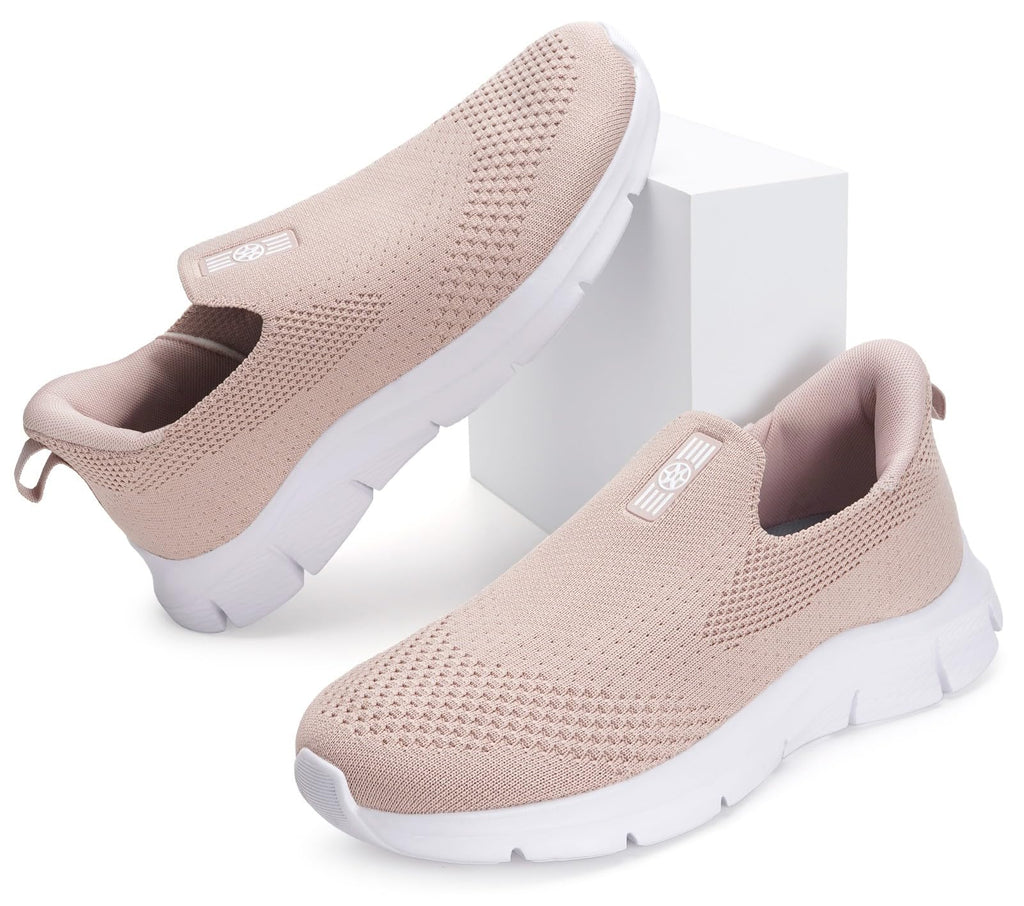 Knit Sneaker Donna Uomo Slips in Scarpe da Camminata da Ginnastica Corsa Sportive Passeggio Casual e Comode 36-46
