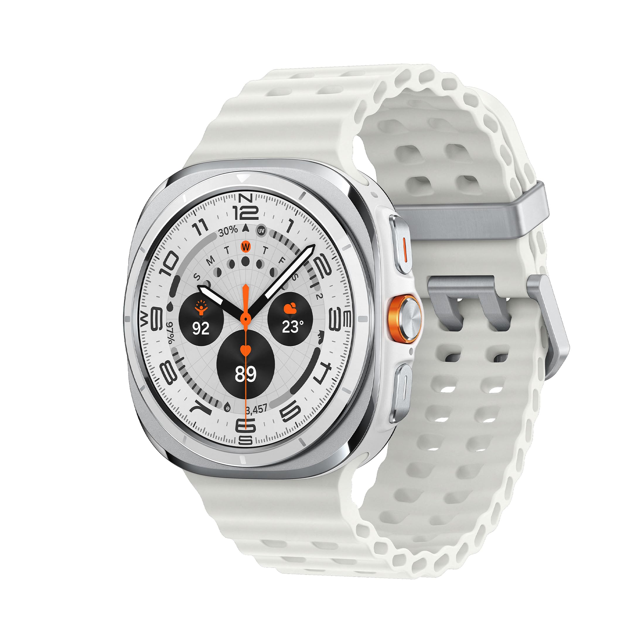 Samsung Galaxy Watch Ultra 2025 (Titanium Blue, LTE, 47mm) Smartwatch Galaxy AI, Design Resistente agli Urti, Batteria a Lunga Durata, Cassa in Titanio di Grado Aerospaziale [Versione Italiana]