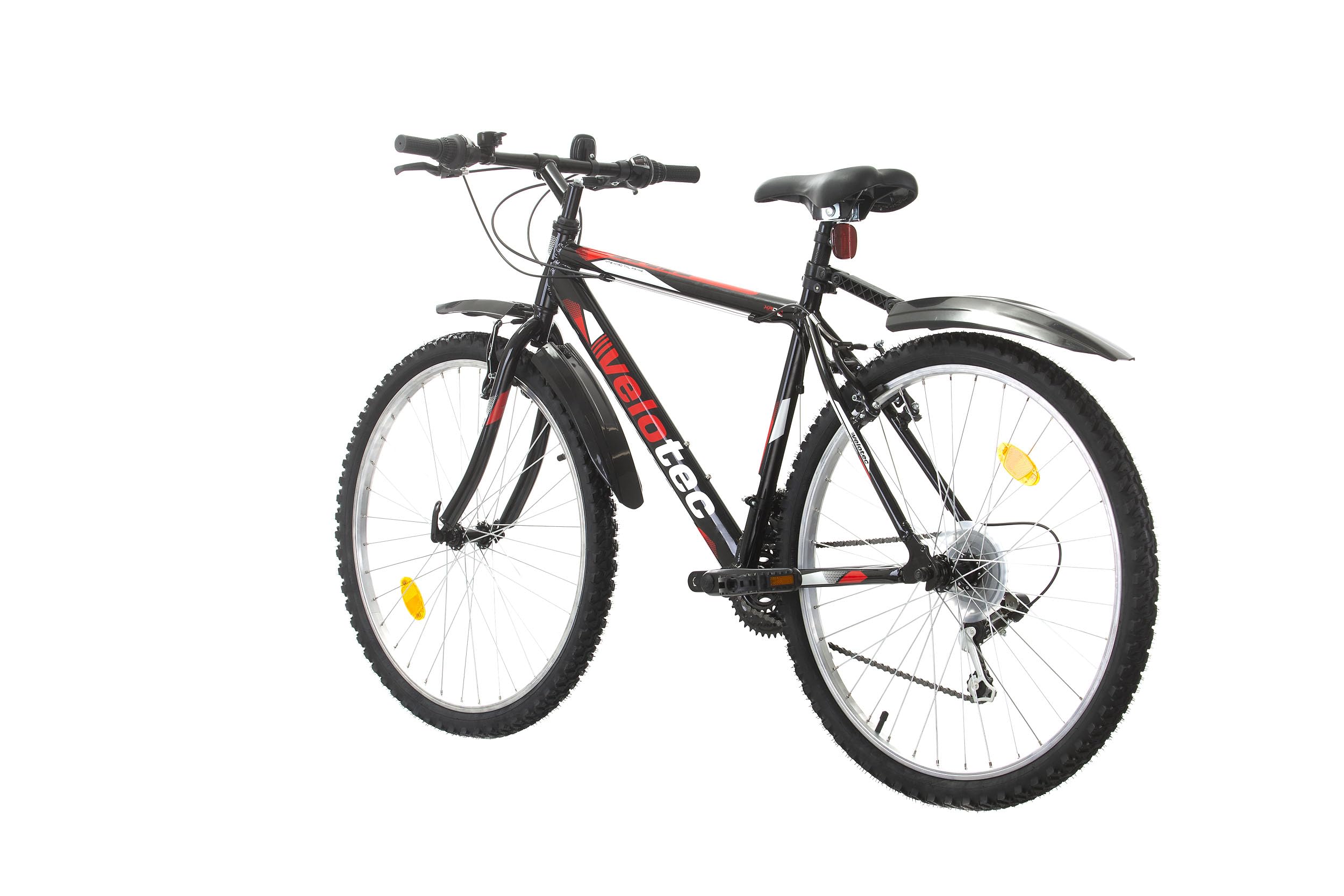 VTT Multimarque Velotec PRO en aluminium 26/27,5/29 pouces, freins V-Brake, unisexe, convient pour 155–190 cm