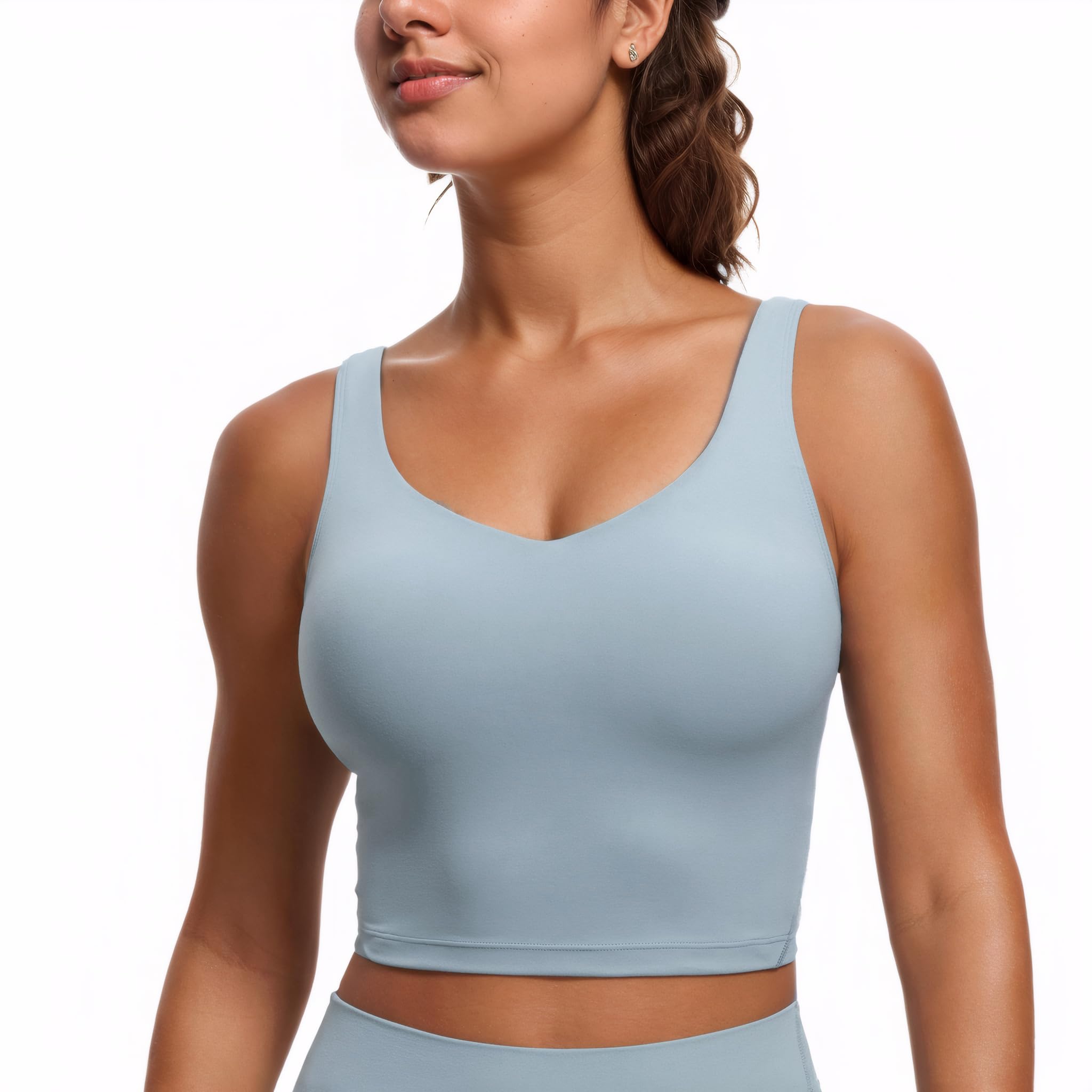 Reggiseno Sportivo Donna Senza Ferretto Reggiseni Sportivi Imbottiture Rimovibili Top Sportivo Traspirante Intimo Sportivo per Donna Fornisce Un Buon Supporto per Allenamento,Corsa,Yoga