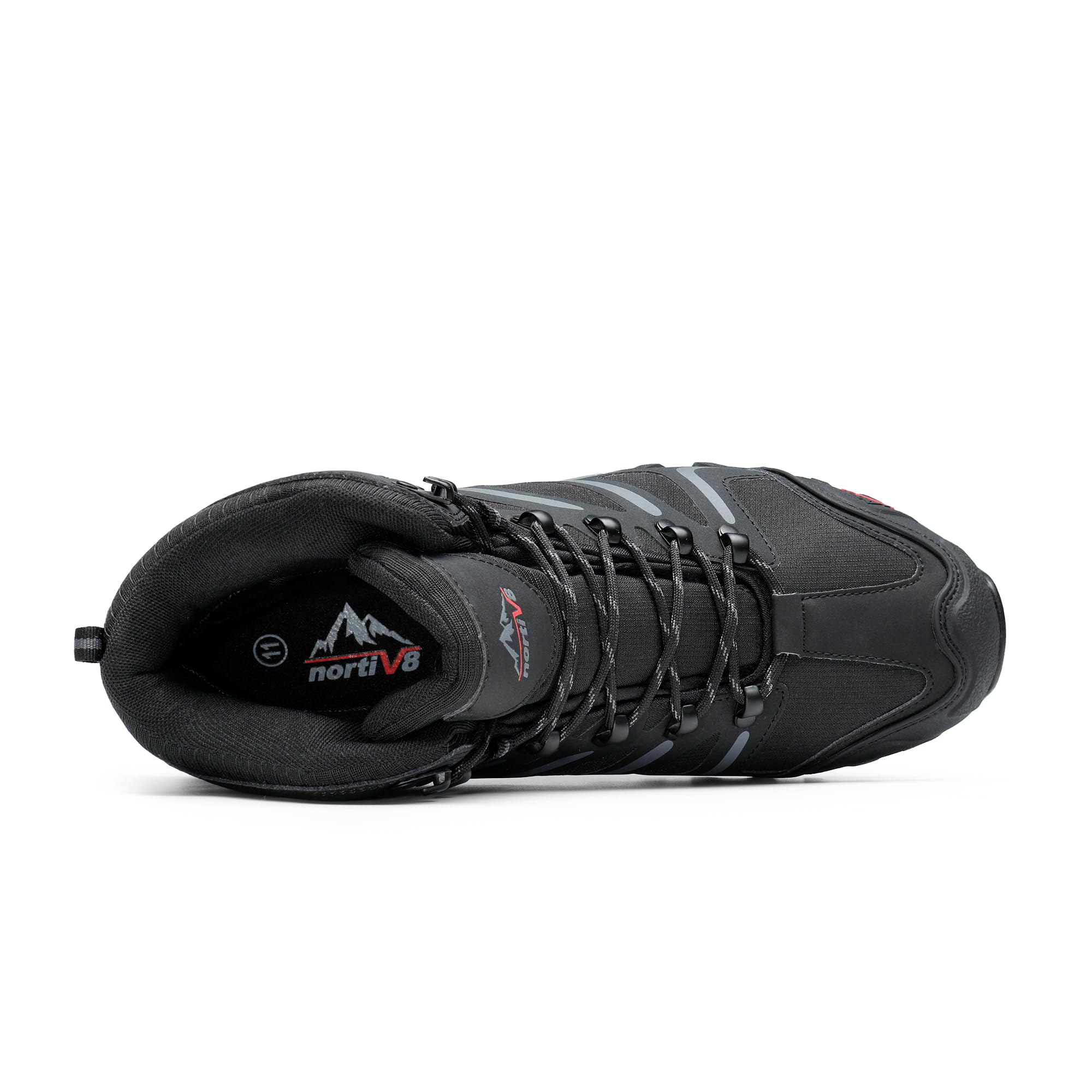 NORTIV 8 Stivali da Trekking da Uomo Escursionismo All'aria Aperta Scarpe da Trekking Scarponi Scarpe da Arrampicata Alpinismo Armadillo