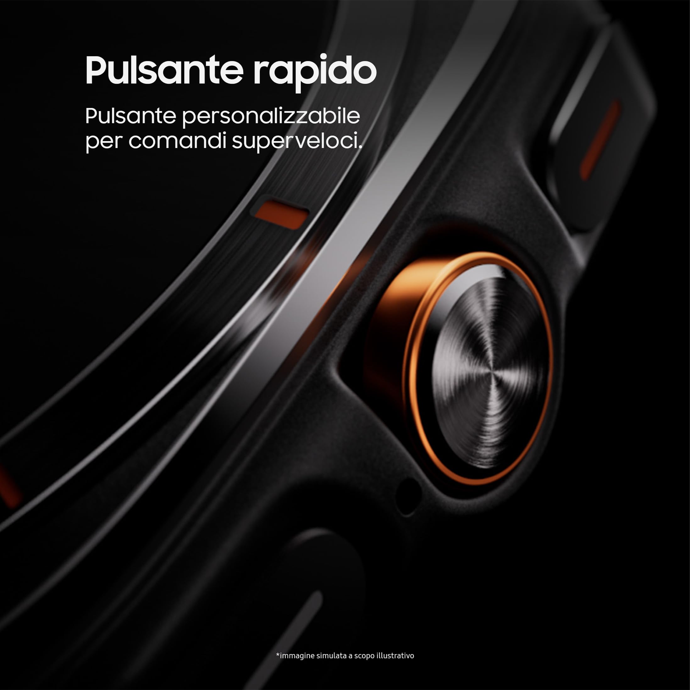 Samsung Galaxy Watch Ultra 2025 (Titanium Blue, LTE, 47mm) Smartwatch Galaxy AI, Design Resistente agli Urti, Batteria a Lunga Durata, Cassa in Titanio di Grado Aerospaziale [Versione Italiana]