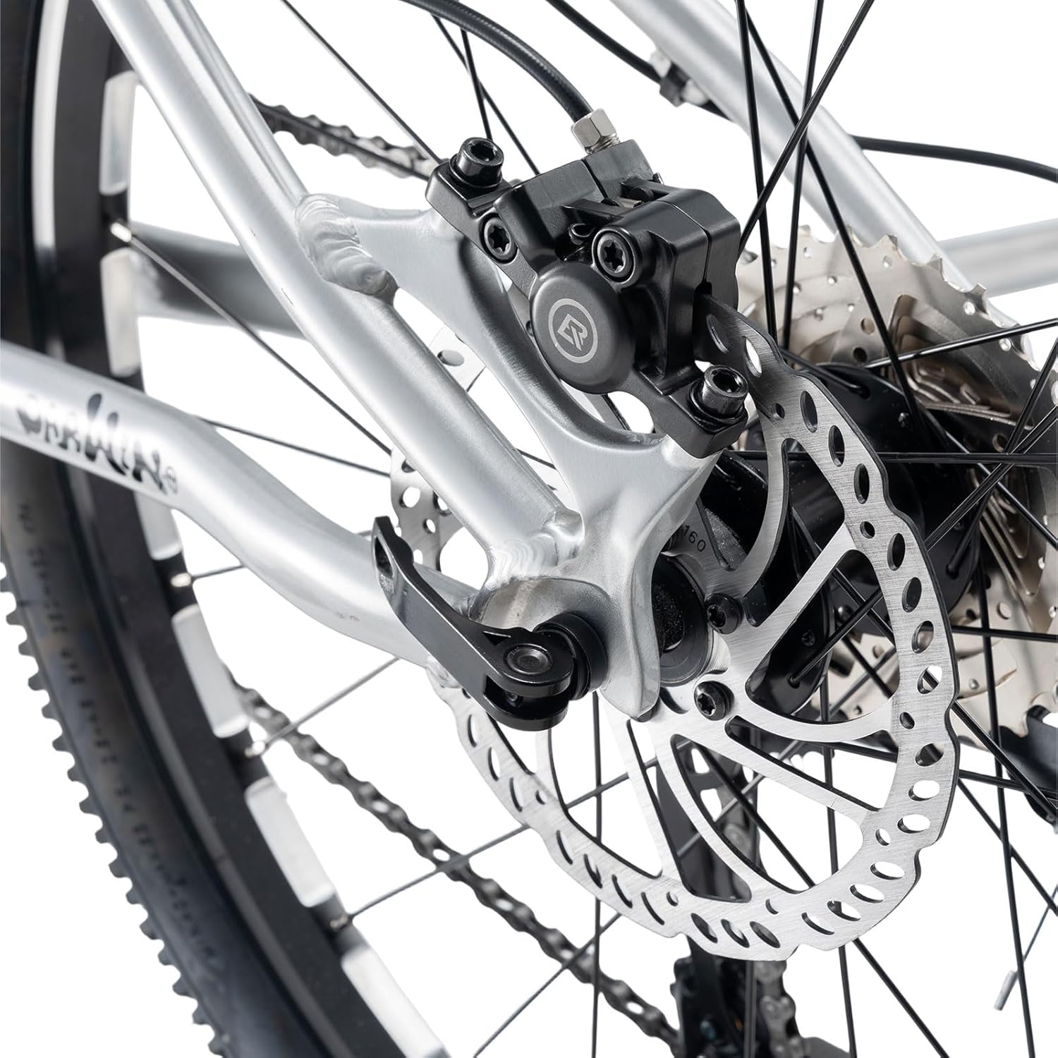 ROCKBROS Darwin Ⅳ Bicicletta Bambini 24 Pollici, MTB con Telaio in Alluminio, Cambio a 9 Velocità, Mountain bike per Ragazzi Ragazze 9-14 anni