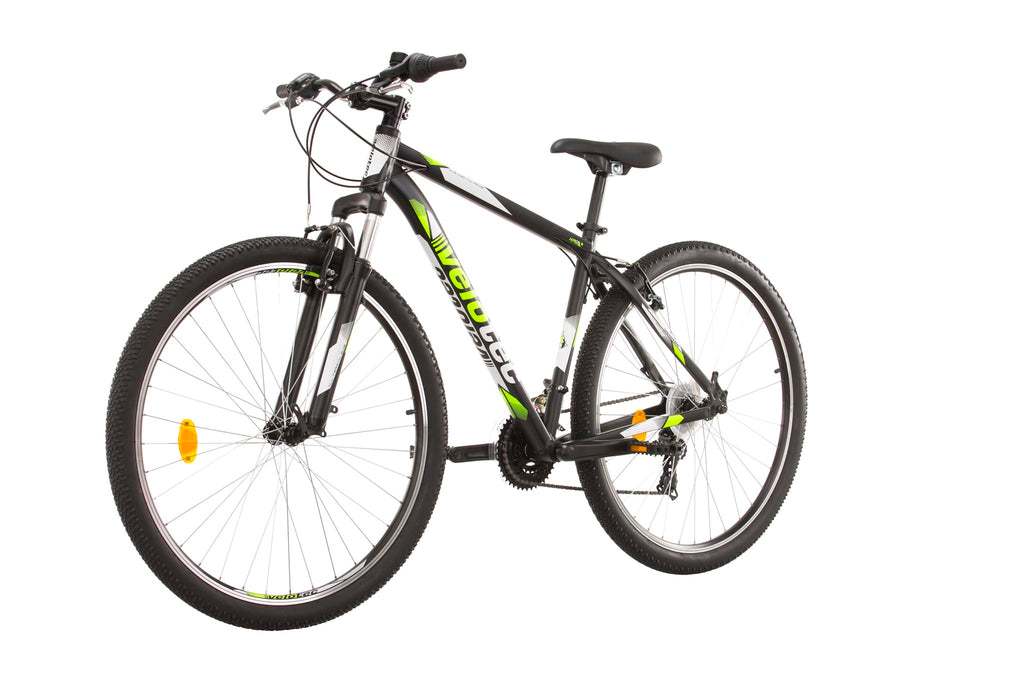 VTT Multimarque Velotec PRO en aluminium 26/27,5/29 pouces, freins V-Brake, unisexe, convient pour 155–190 cm