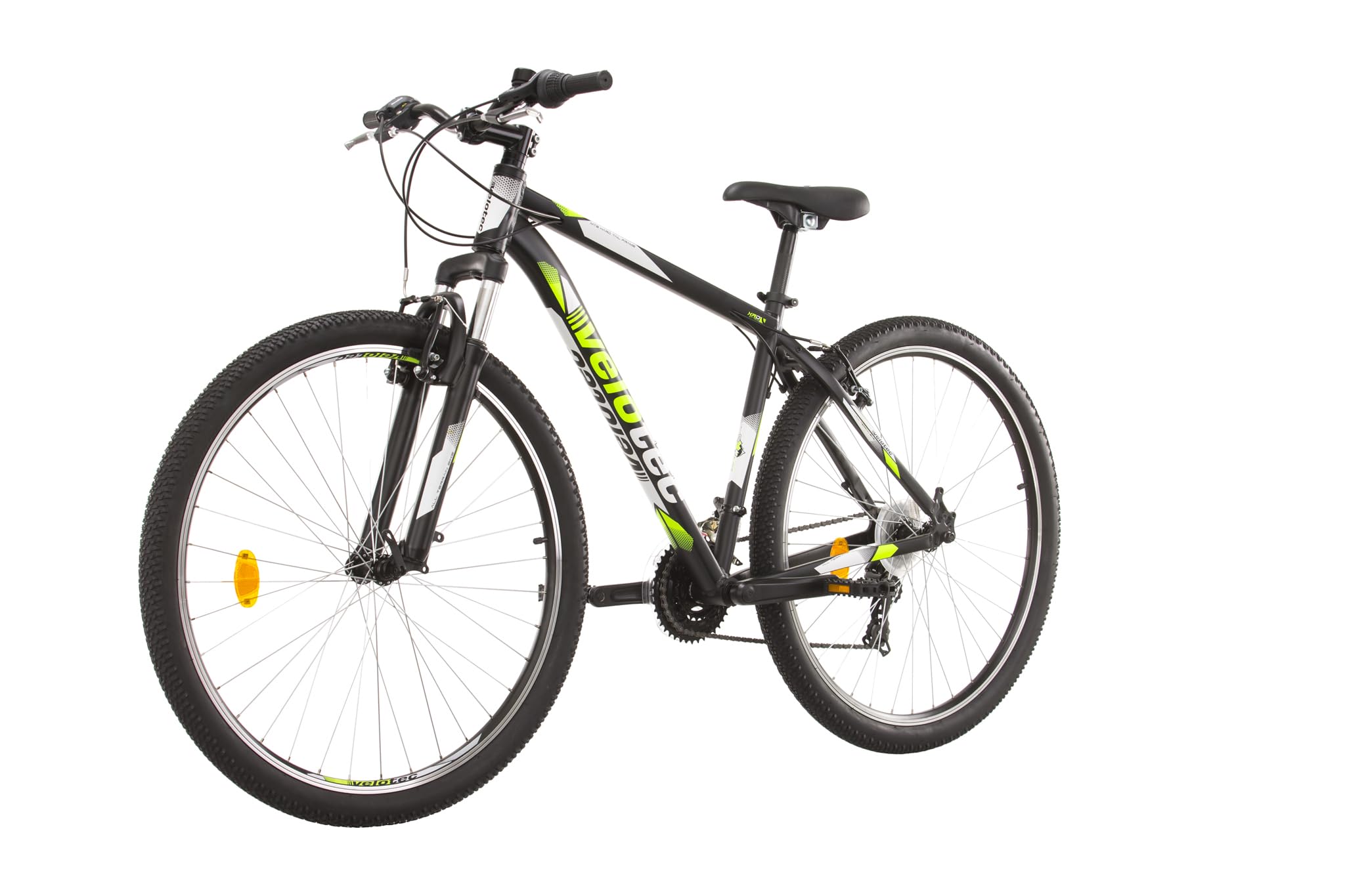 VTT Multimarque Velotec PRO en aluminium 26/27,5/29 pouces, freins V-Brake, unisexe, convient pour 155–190 cm