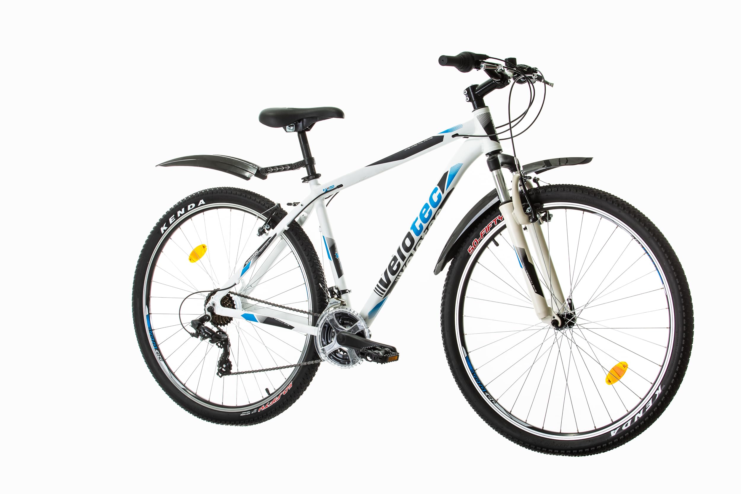 Multibrand Velotec PRO Mountain Bike in alluminio da 26/27.5/29 pollici, V-Brake, unisex, adatta per 155–190 cm